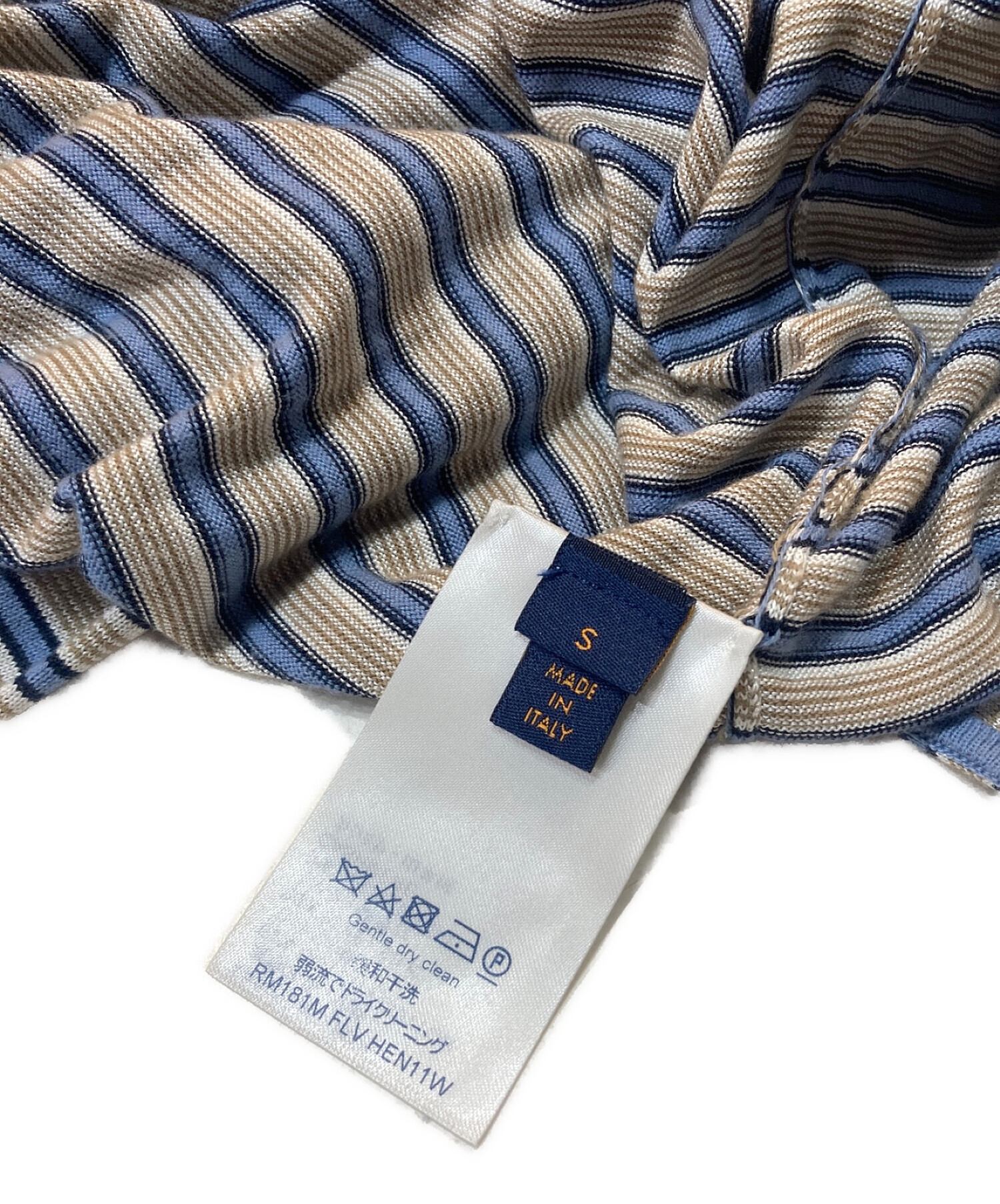 LOUIS VUITTON ルイヴィトン ニットポロシャツ S LOUIS VUITTON ルイ