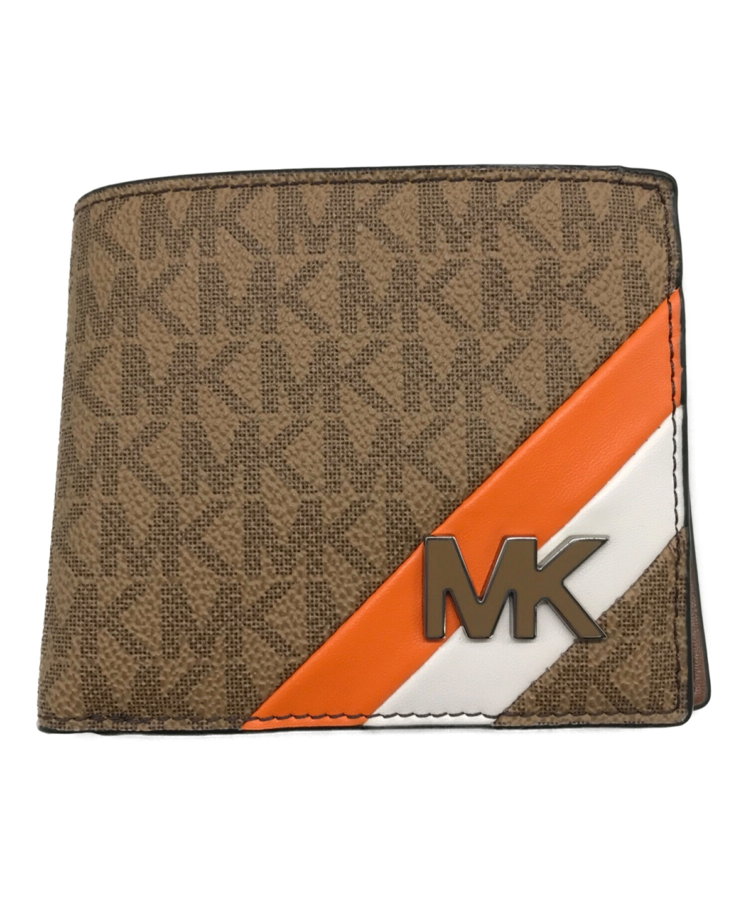 中古・古着通販】MICHAEL KORS (マイケルコース) ビルフォールド ウィズ コインポケット ブラウン｜ブランド・古着通販 トレファク公式【TREFAC  FASHION】スマホサイト