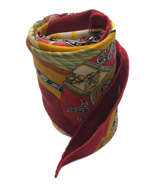 中古・古着通販】Cartier (カルティエ) シルクスカーフ レッド