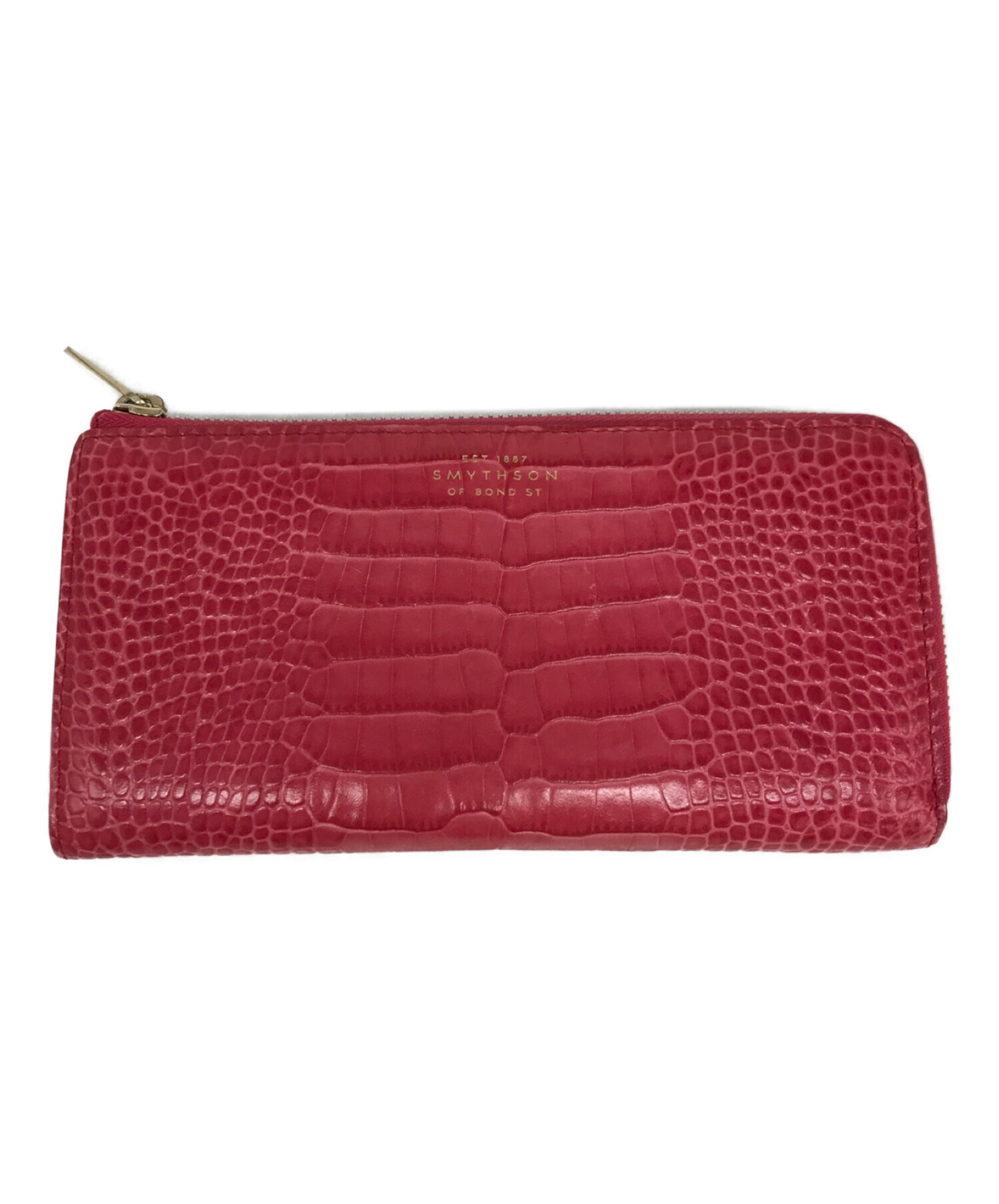中古・古着通販SMYTHSON (スマイソン) 長財布 ピンク｜ブランド