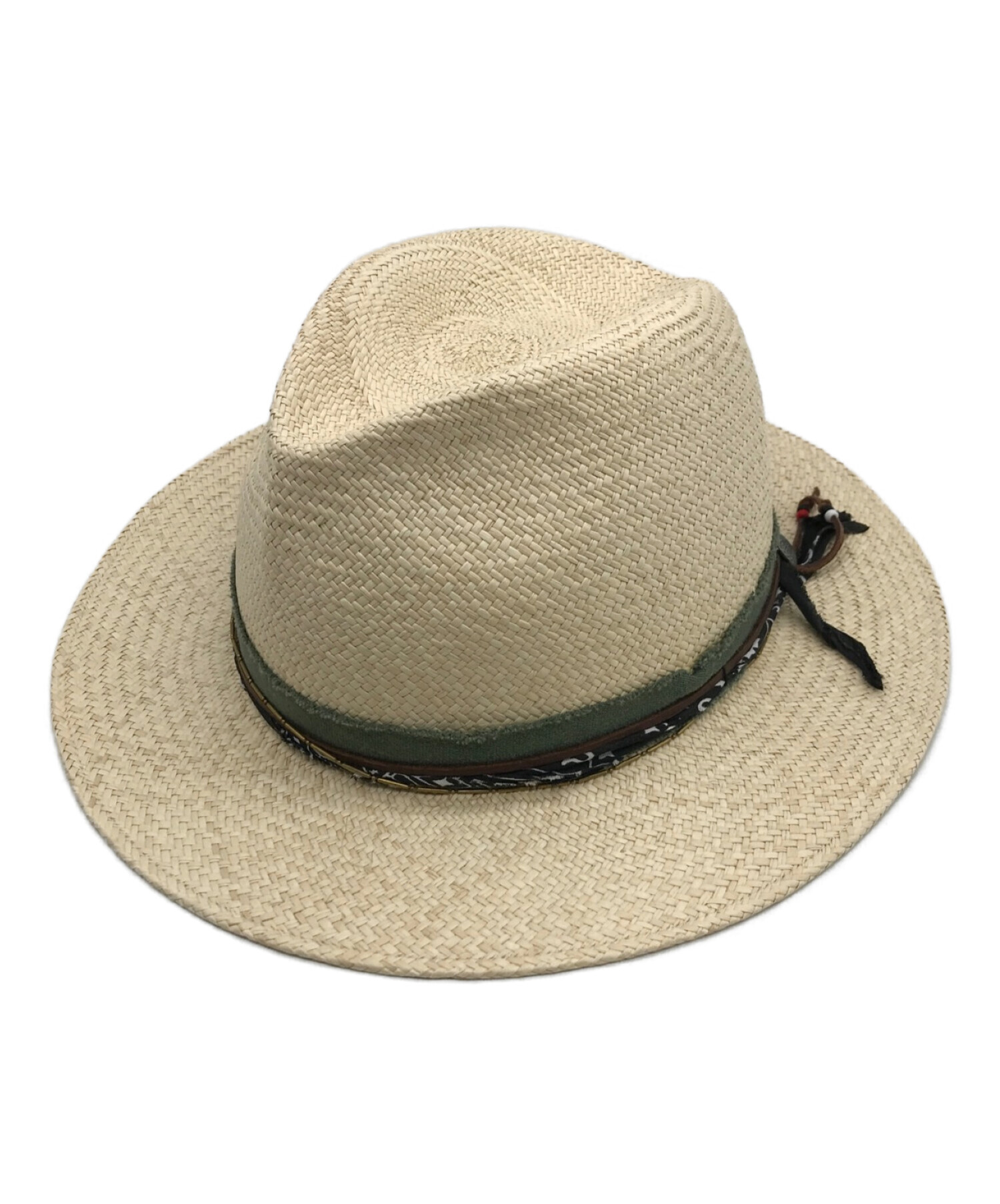 【美品】PABLO VINCI Panama hat パナマハット M/L 美品】PABLO VINCI Panama hat パナマハット M/L PABLO VINCI Panama