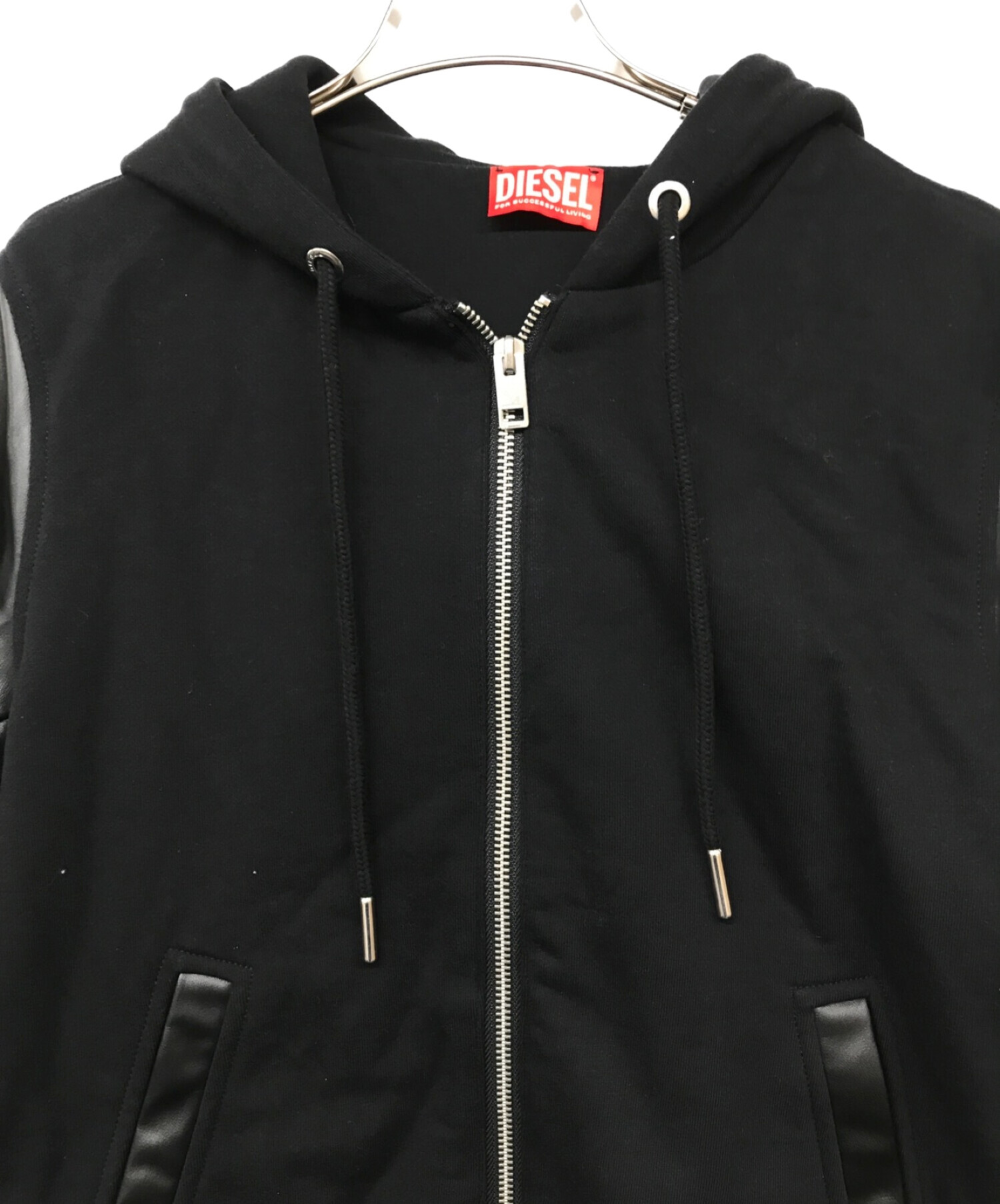 中古・古着通販】DIESEL (ディーゼル) S-MIRR-NEW-B JACKET ブラック 