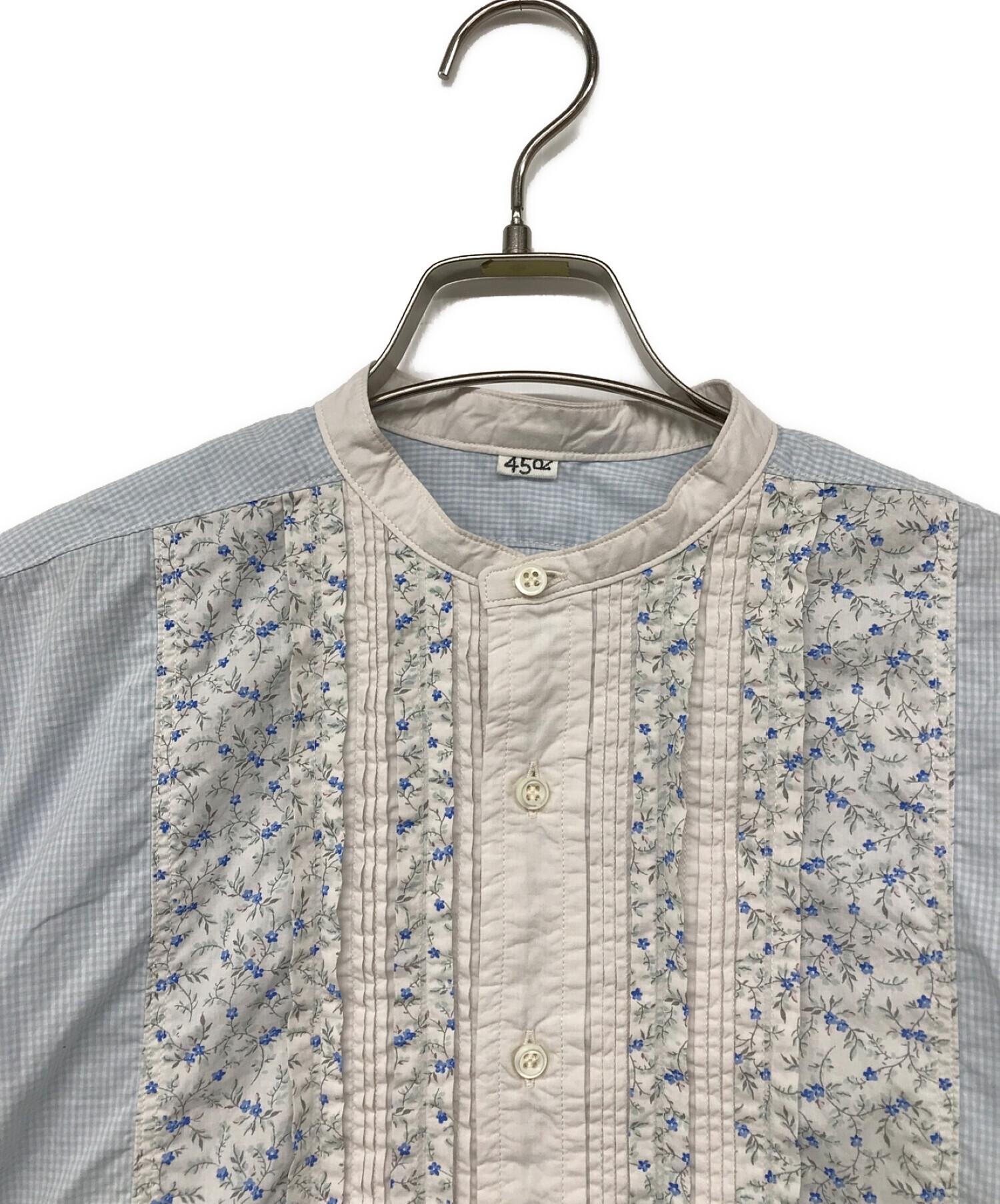 45R バチスト小花プリントの908ビッグーグーシャツ