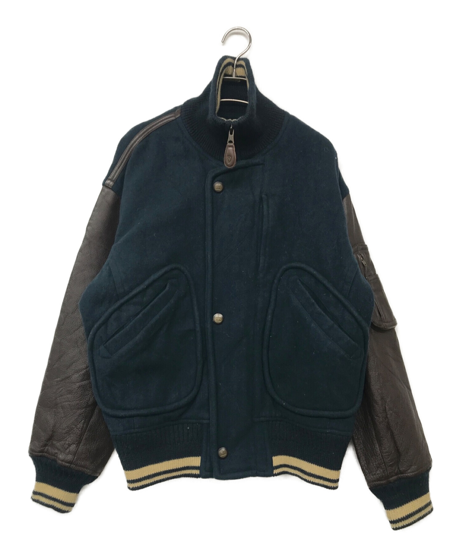 中古・古着通販】MONSIEUR NICOLE (ムッシュニコル) スタジャン