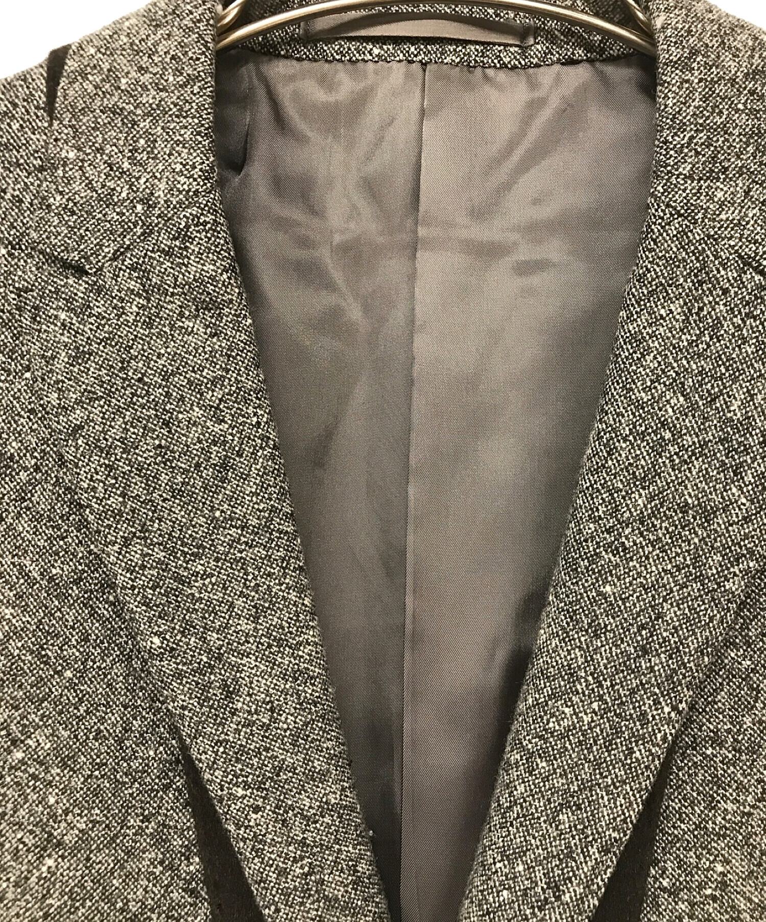 kolor チェスターコート 中古・古着通販】KOLOR (カラー) チェスターコート グレー サイズ:1