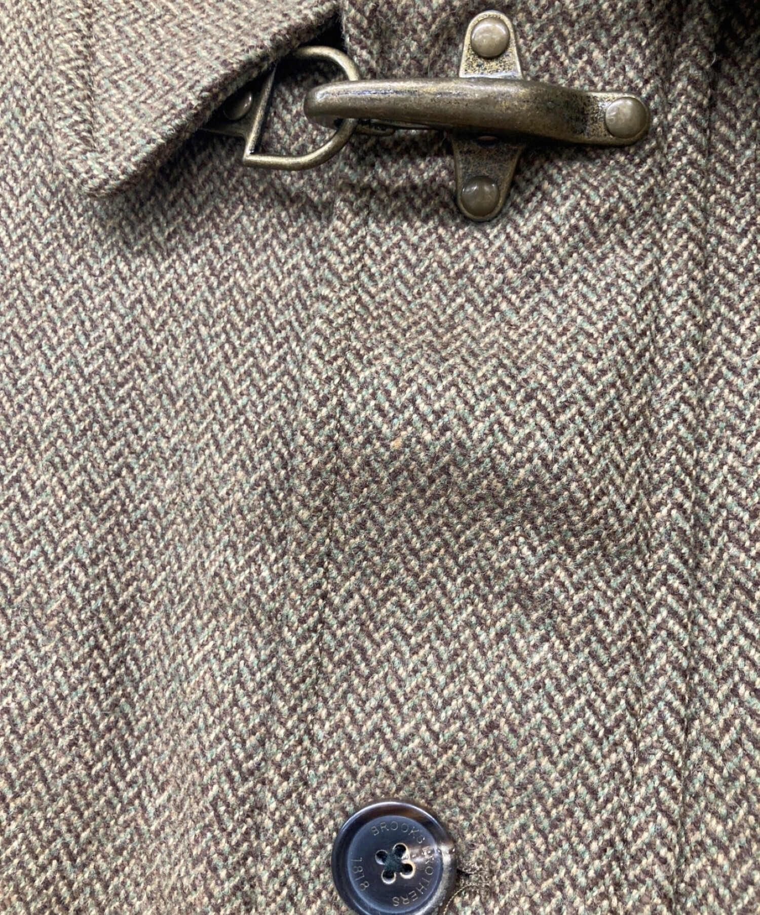 BROOKS BROTHERS ヘリンボーン リバーシブルコート 42 BROOKS BROTHERS ヘリンボーン リバーシブルコート 42 BROOKS