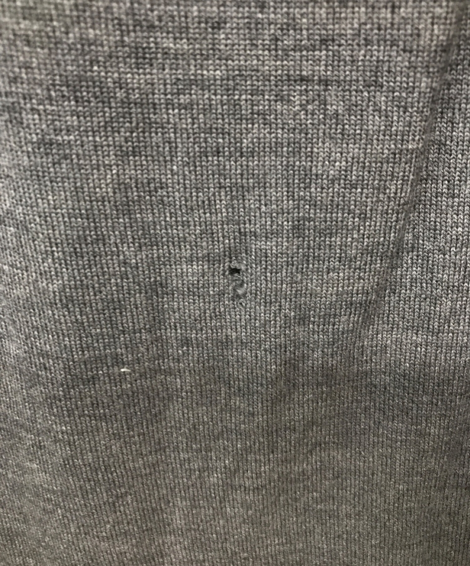 中古・古着通販】Zanone (ザノーネ) Vネックニット グレー サイズ:54