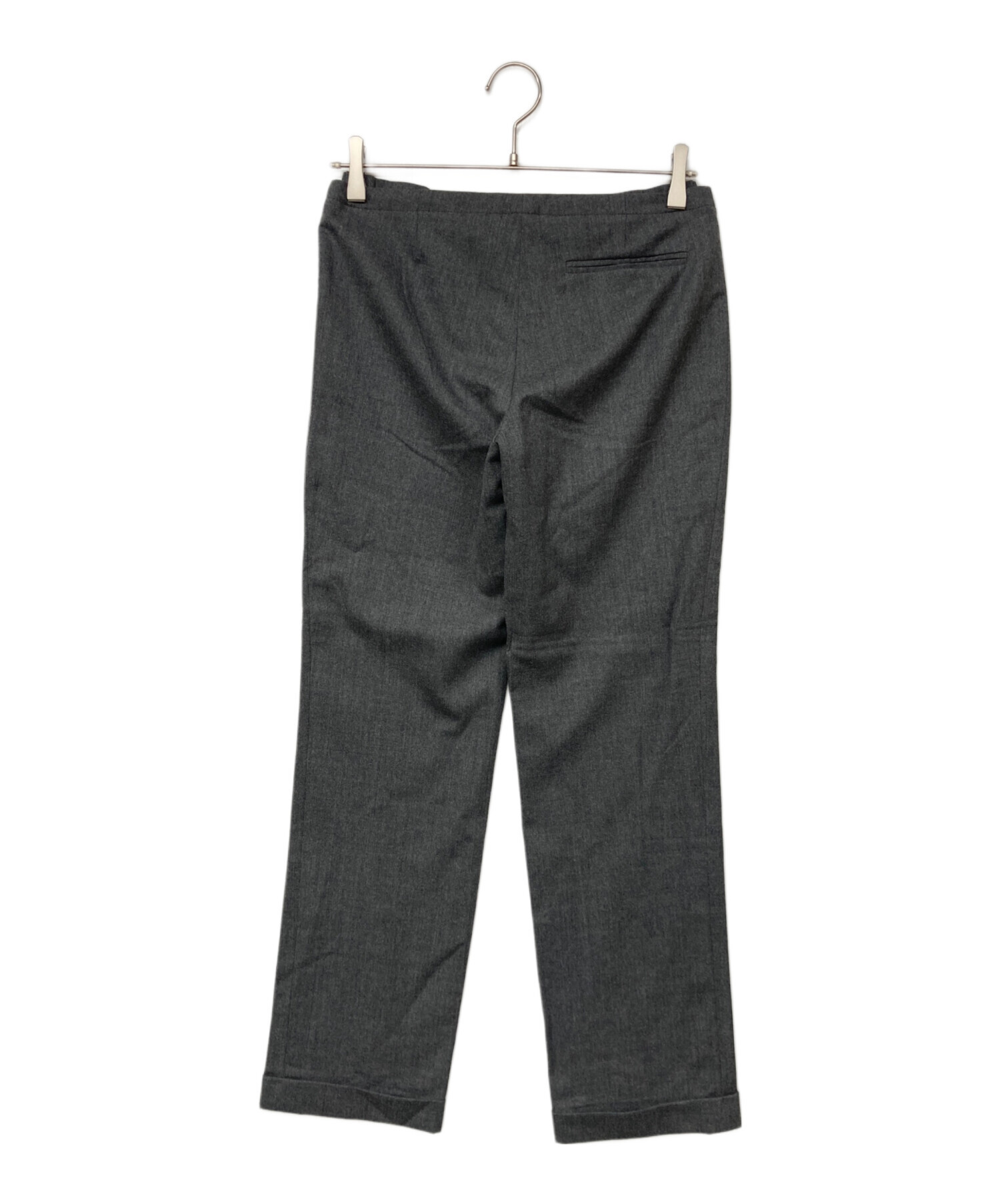 中古・古着通販】JIL SANDER (ジルサンダー) ウールスラックス グレー