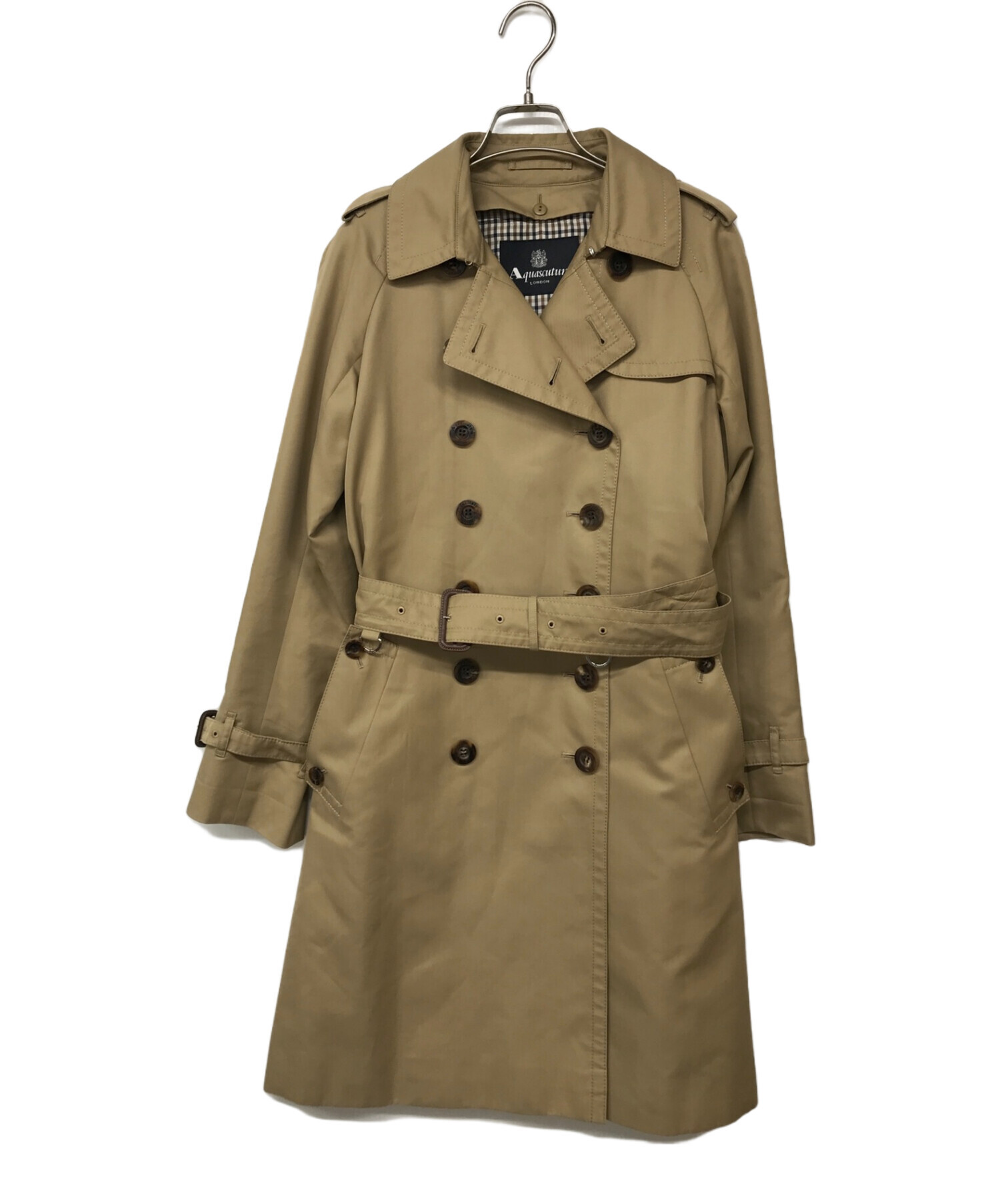 中古・古着通販】Aquascutum (アクアスキュータム) ライナー付トレンチ 