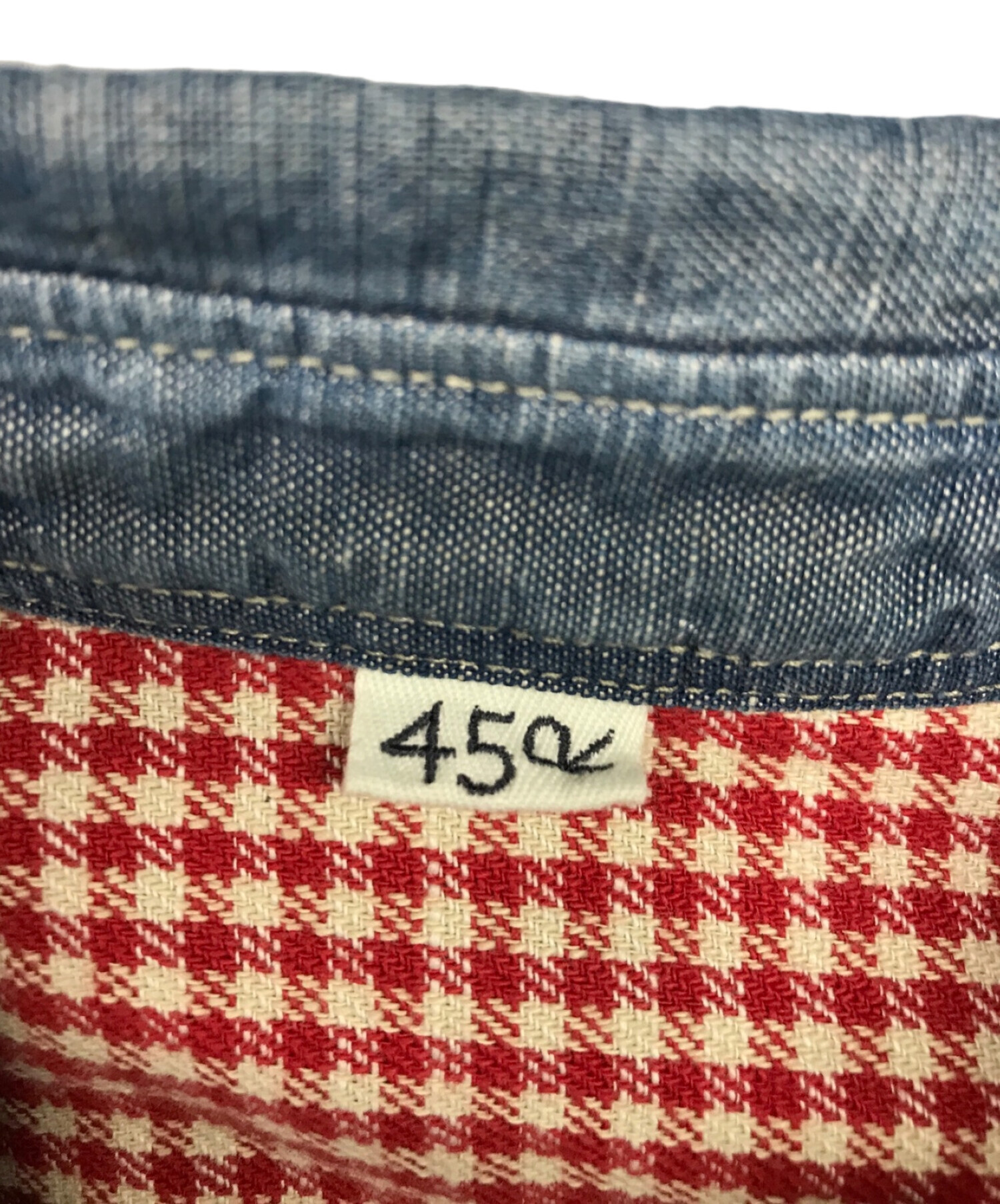 中古・古着通販】45R (フォーティーファイブアール) 綿麻ダンガリーの