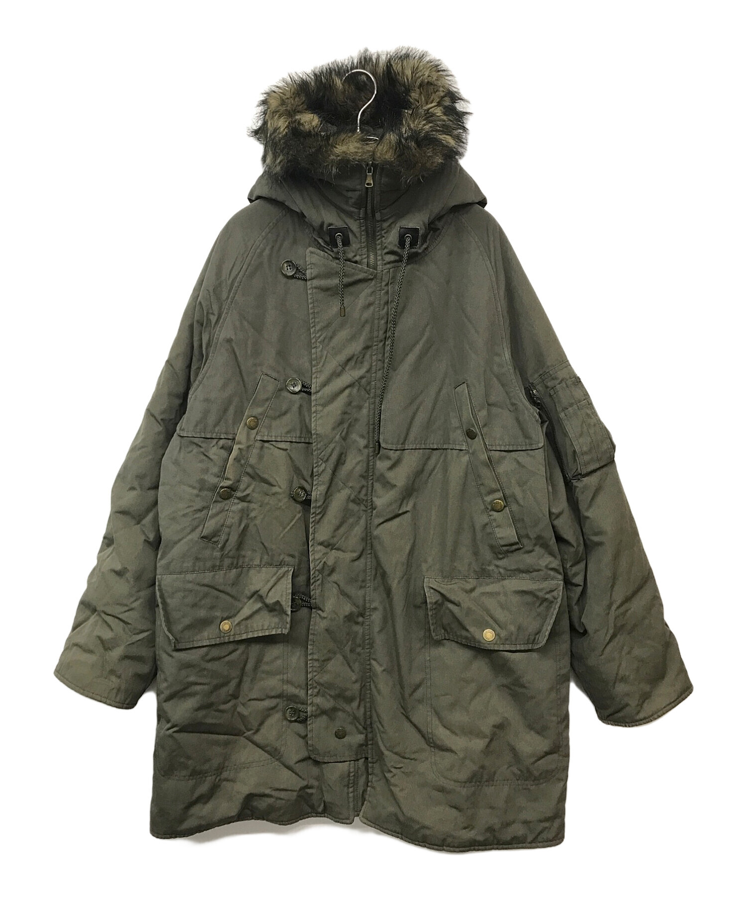 DOLCE&GABBANA ドルチェ&ガッバーナ ファー付アーミーコート DOLCE&GABBANA ドルチェ&ガッバーナ ファー付アーミーコート