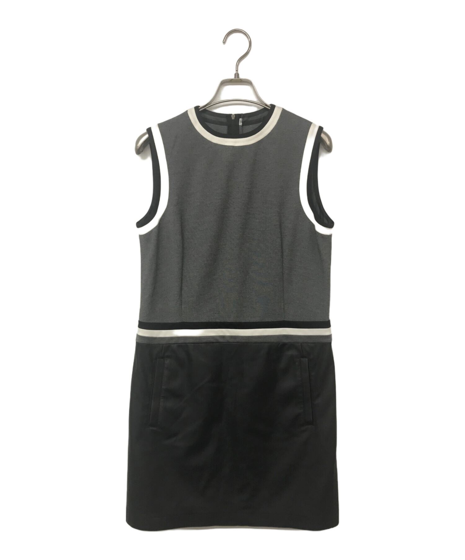 LANVIN SPORT ストライプ ノースリーブベスト LANVIN SPORT ストライプ