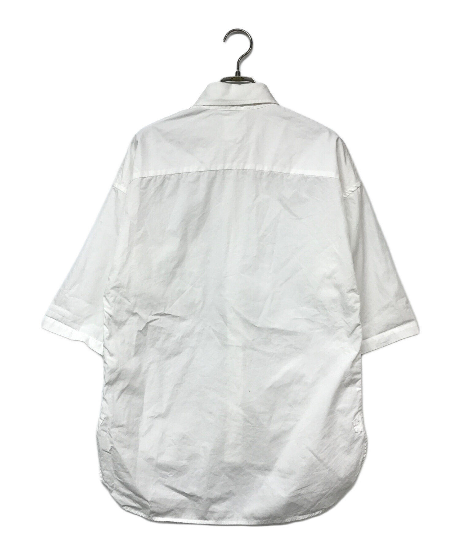 【美品】マディソンブルー　オックスフォードシャツ　半袖　ホワイト　00 MADISONBLUE(マディソンブルー)｜SWING TWISTED SH OX オックスシャツ