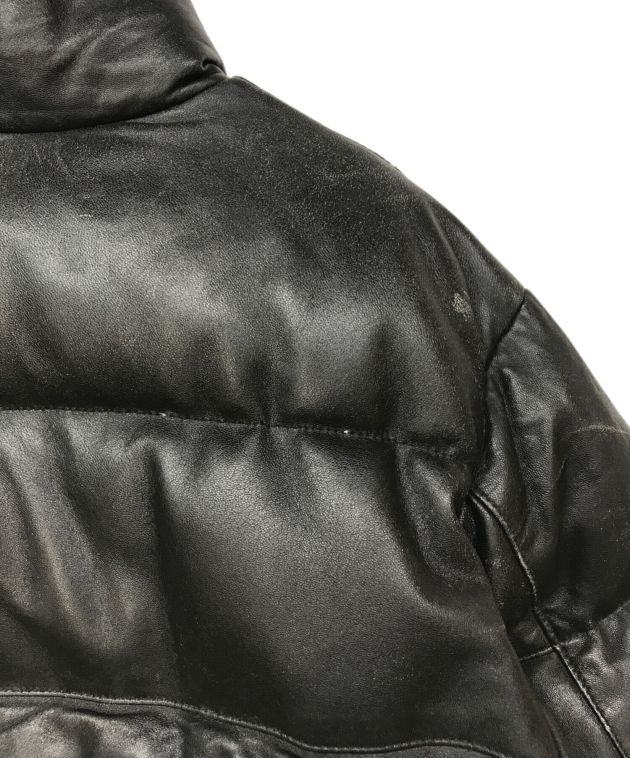 Osa Schott レザー×ダウン 2WAY ジャケット サイズ40 古着 90年代