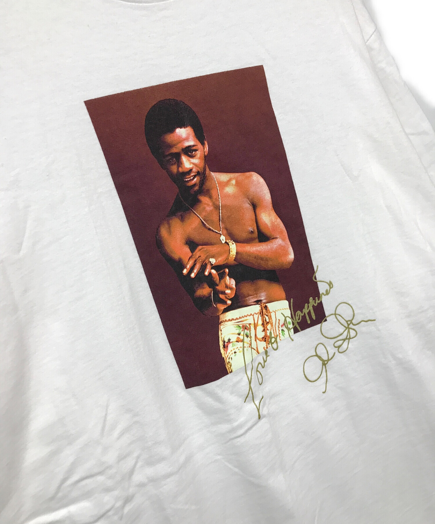 中古・古着通販】SUPREME (シュプリーム) Al Green Tee ホワイト 