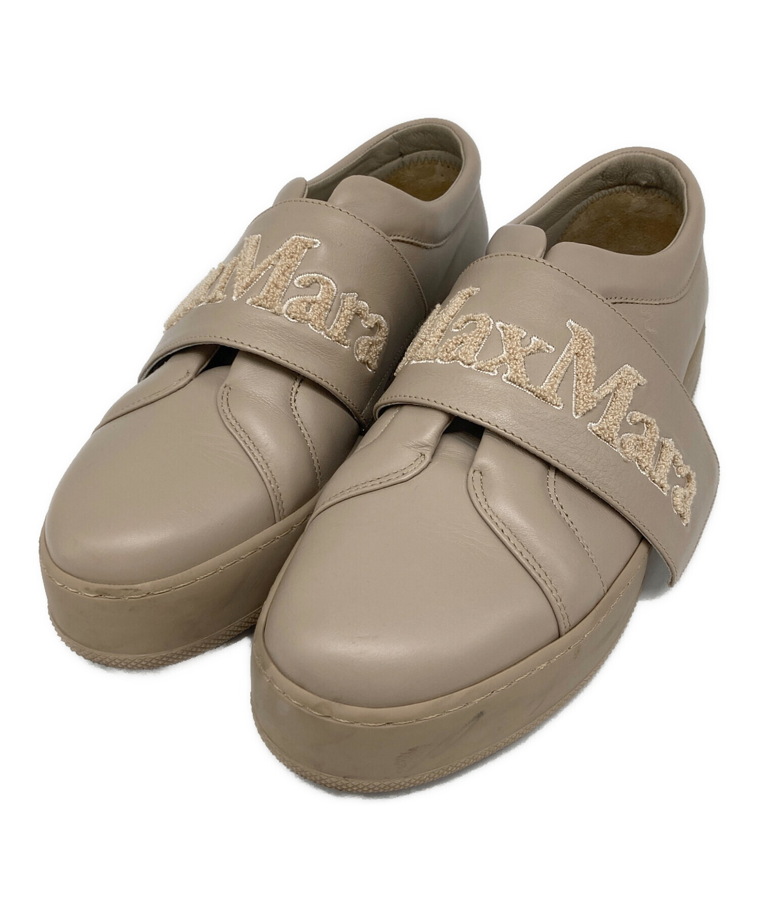 中古・古着通販】MaxMara (マックスマーラ) ベルクロスニーカー 