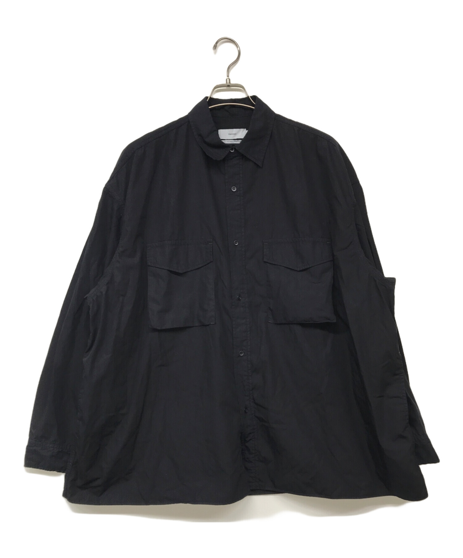 グラフペーパー Garment Dyed Poplin オーバーサイズジャケット 【公式