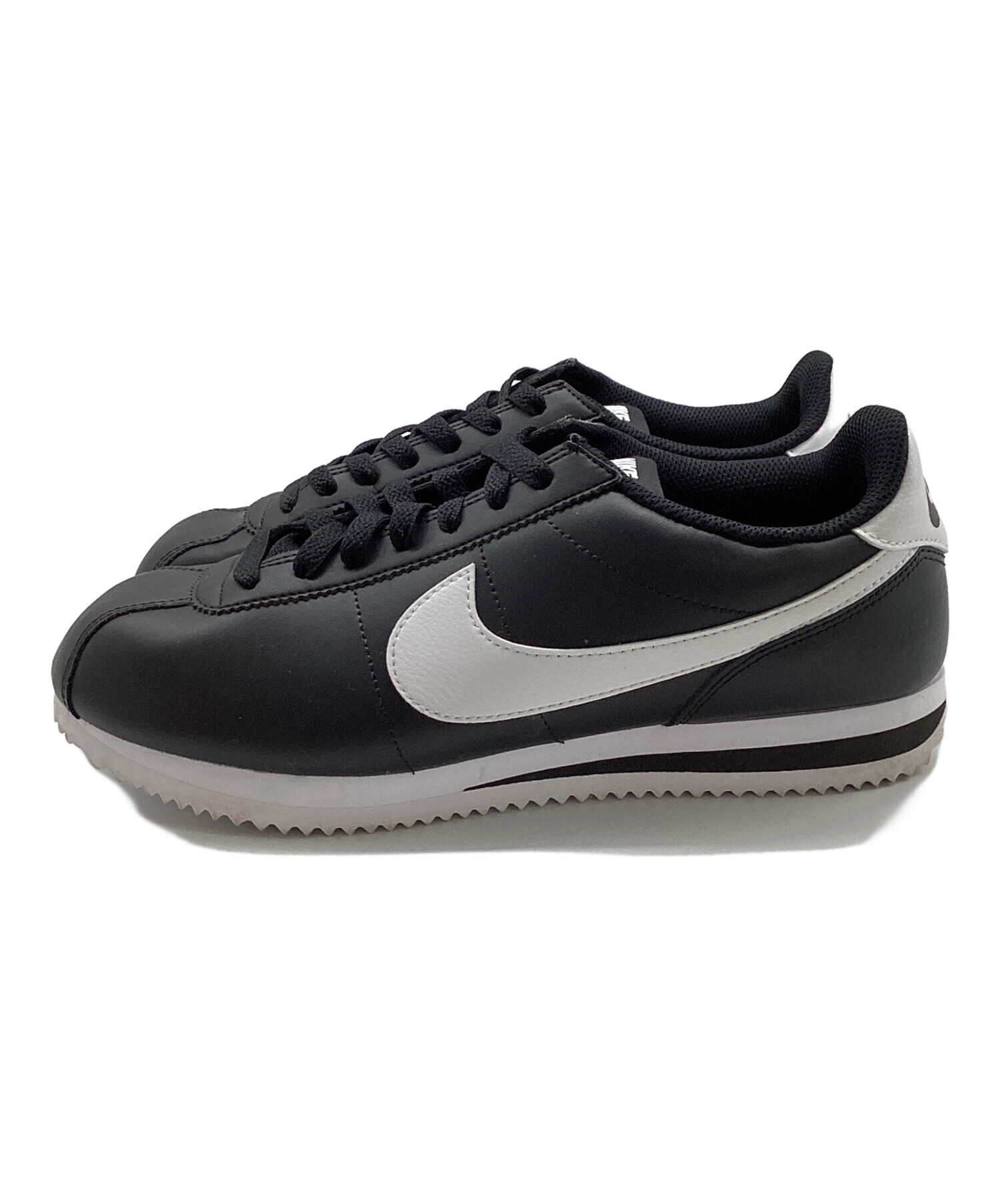 中古・古着通販】NIKE (ナイキ) CORTEZ/コルテッツ ブラック×ホワイト