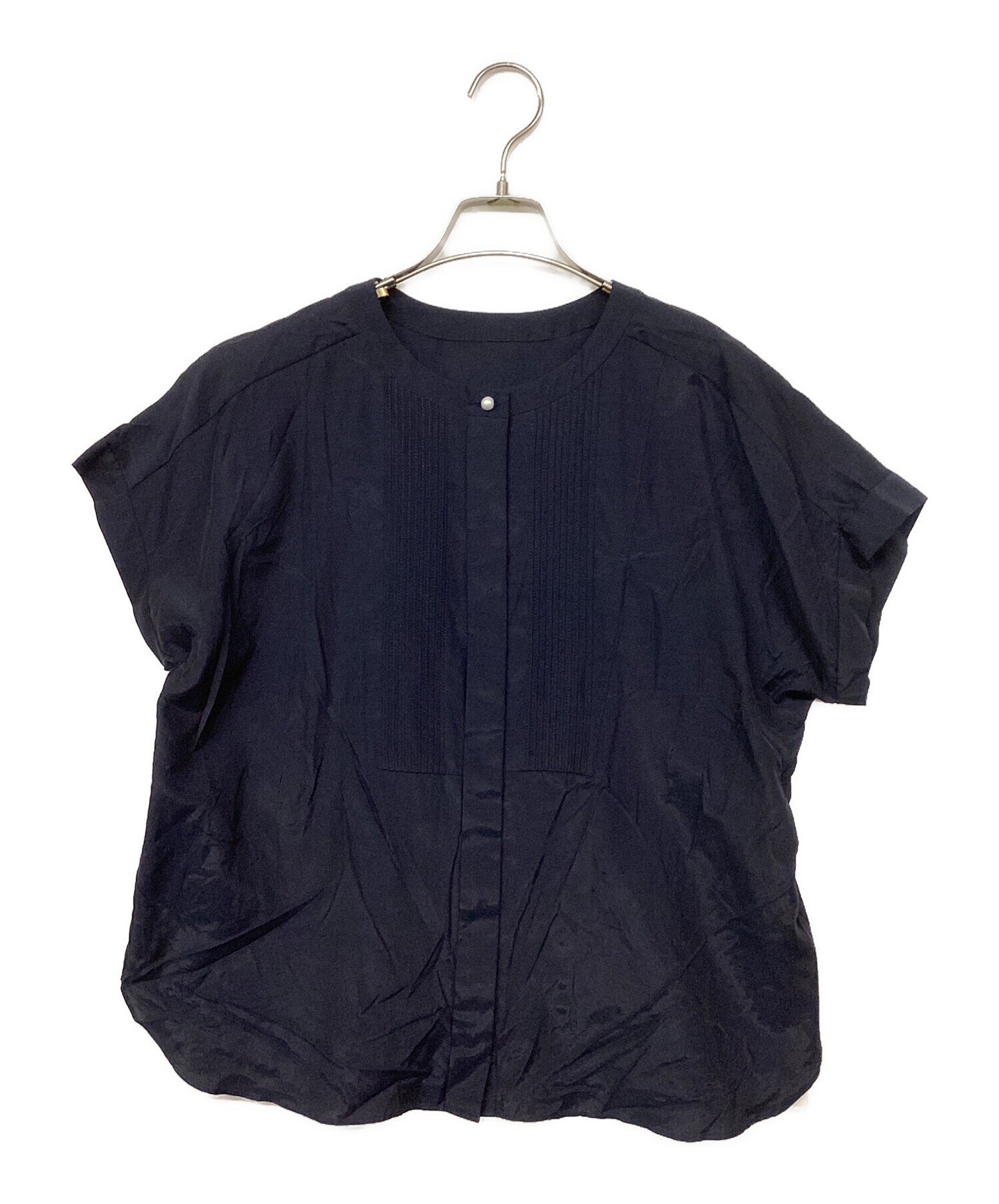 中古・古着通販】UNTITLED (アンタイトル) パール調釦Tブラウス 