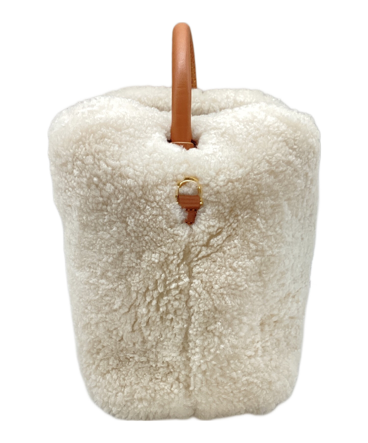 中古・古着通販】elleme (エレメ) ボア ファーバッグ ホワイト