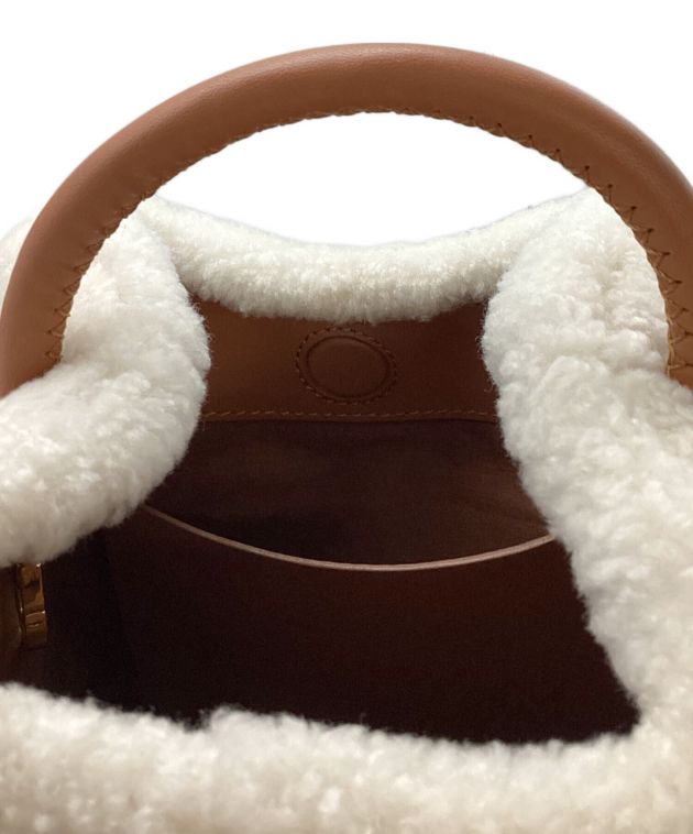 中古・古着通販】elleme (エレメ) ボア ファーバッグ ホワイト