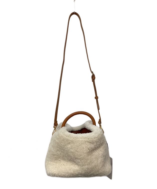 中古・古着通販】elleme (エレメ) ボア ファーバッグ ホワイト