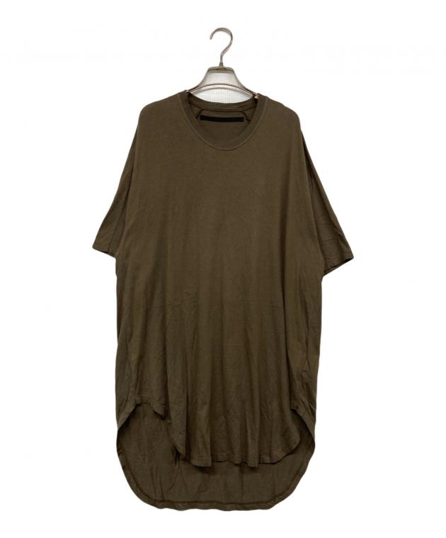 中古・古着通販】JULIUS (ユリウス) オーバーサイズTシャツ カーキ 