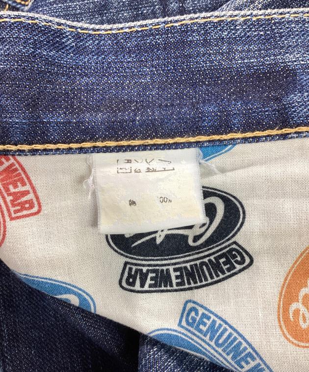 中古・古着通販】CALEE (キャリー) セルビッチデニムパンツ ブルー