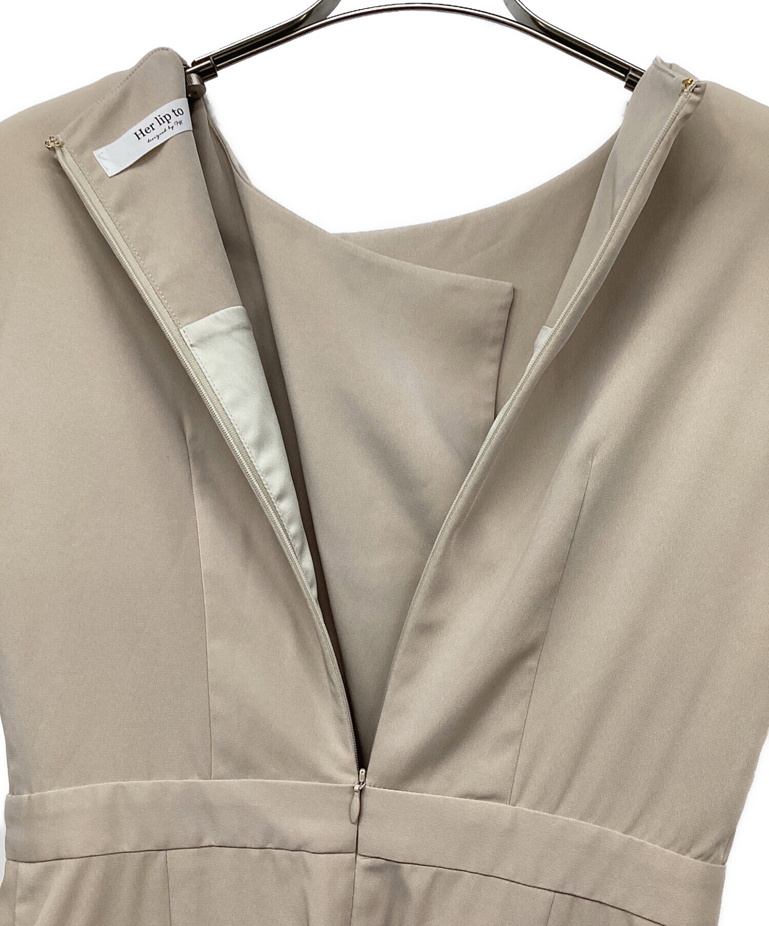 Herlipto Two-way Collar Jumpsuit | ヤマダウェブコム