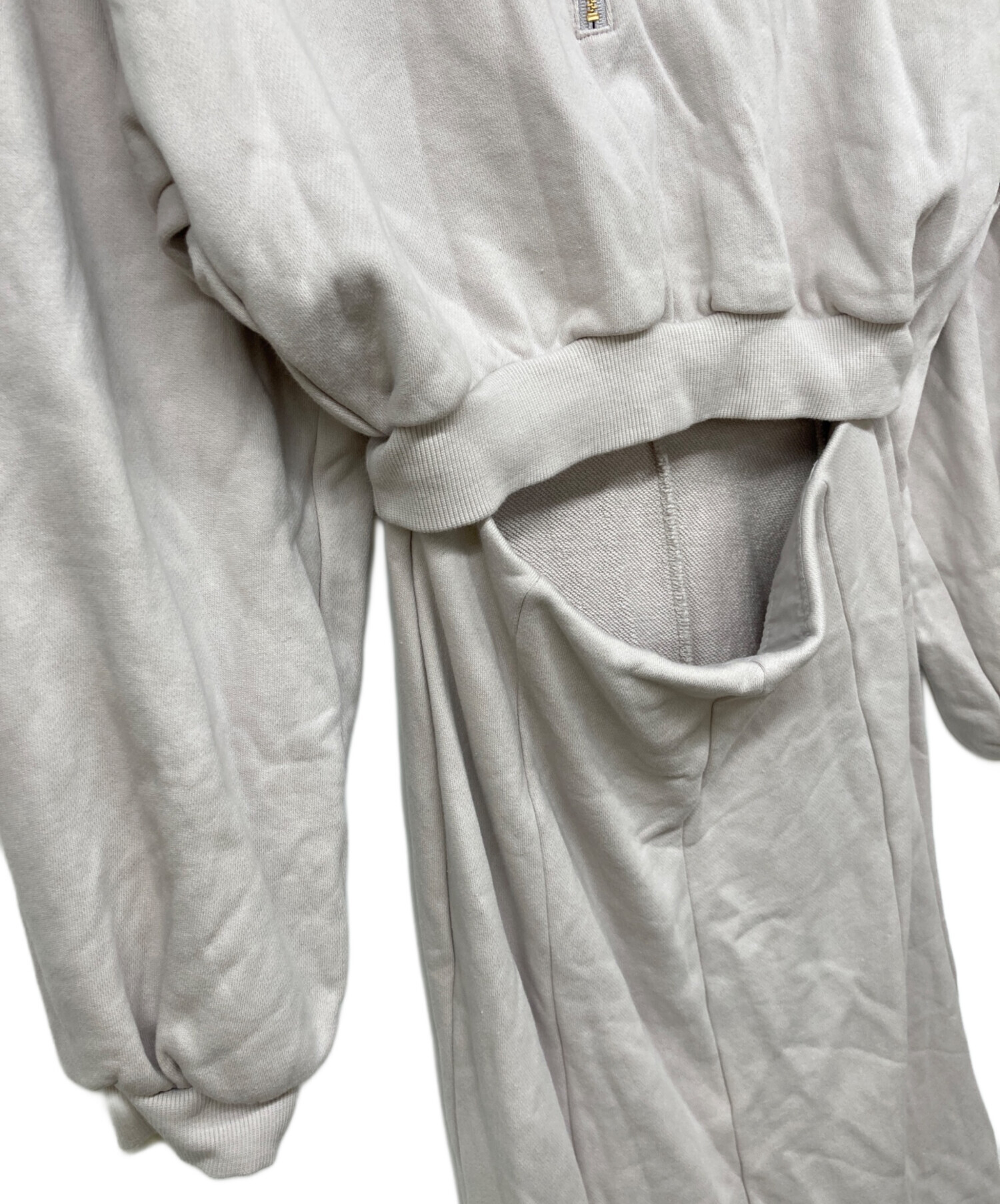 中古・古着通販】HER LIP TO (ハーリップトゥ) Half Zip Sweat Dress