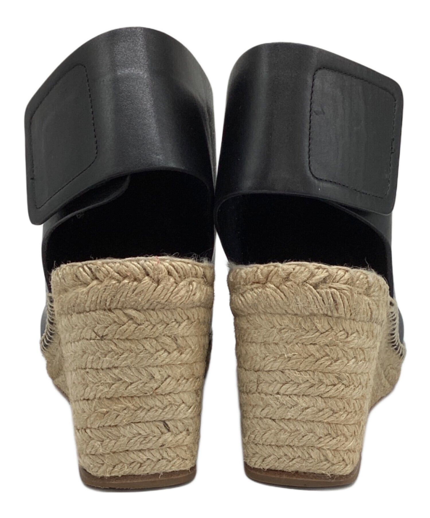 中古・古着通販】CELINE (セリーヌ) エスパドリーユ ブラック サイズ