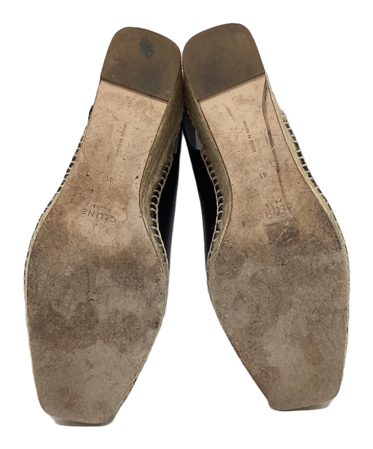 中古・古着通販】CELINE (セリーヌ) エスパドリーユ ブラック サイズ