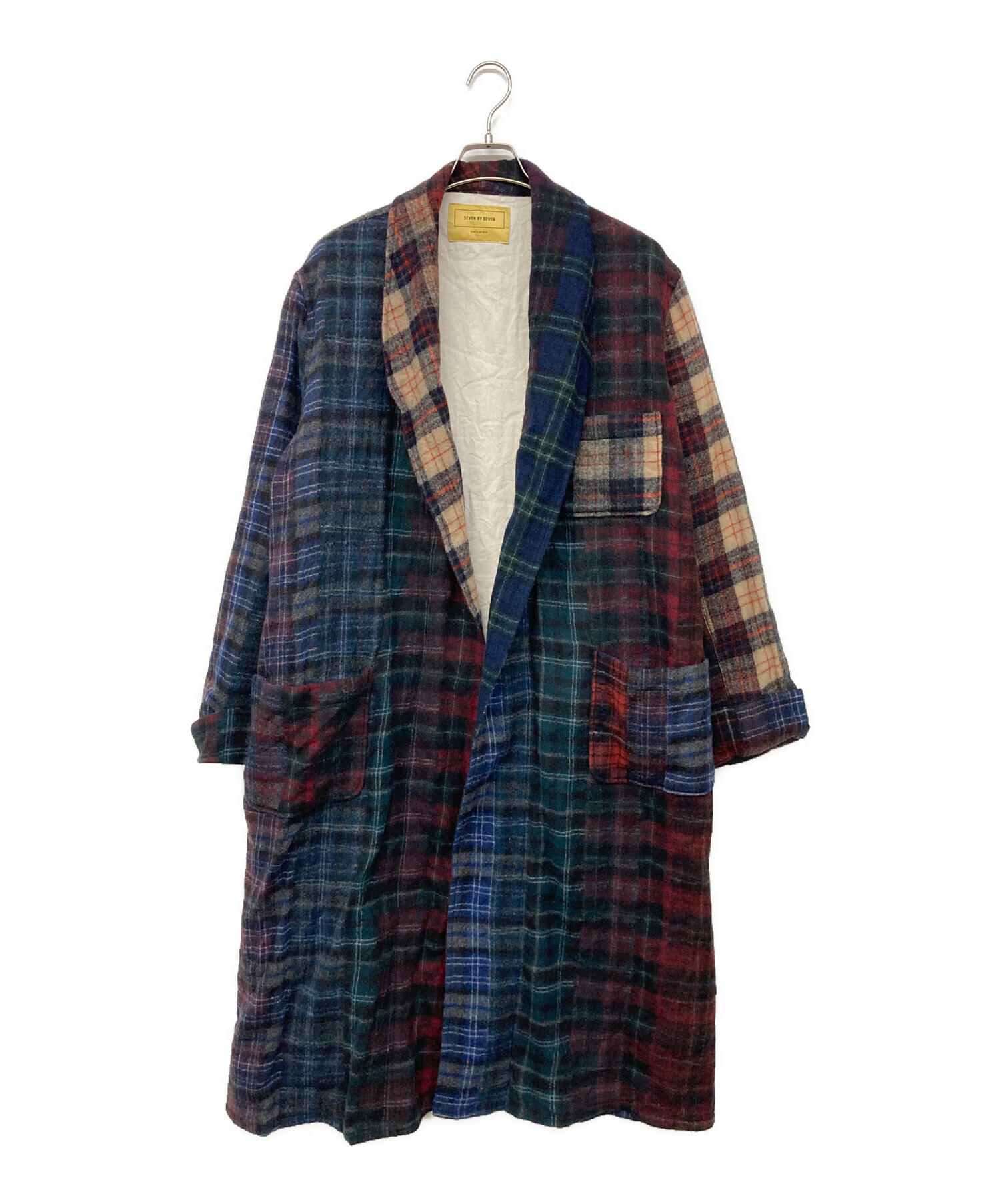 中古・古着通販】seven by seven (セブンバイセブン) チェックロング