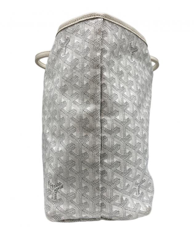中古・古着通販】GOYARD (ゴヤール) サンルイPMトートバッグ ホワイト