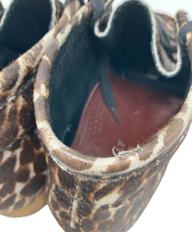 古着　ヴィンテージ ハラコ ワラビーシューズ 中古・古着通販】CLARKS (クラークス) ワラビーハラコ ブラウン サイズ