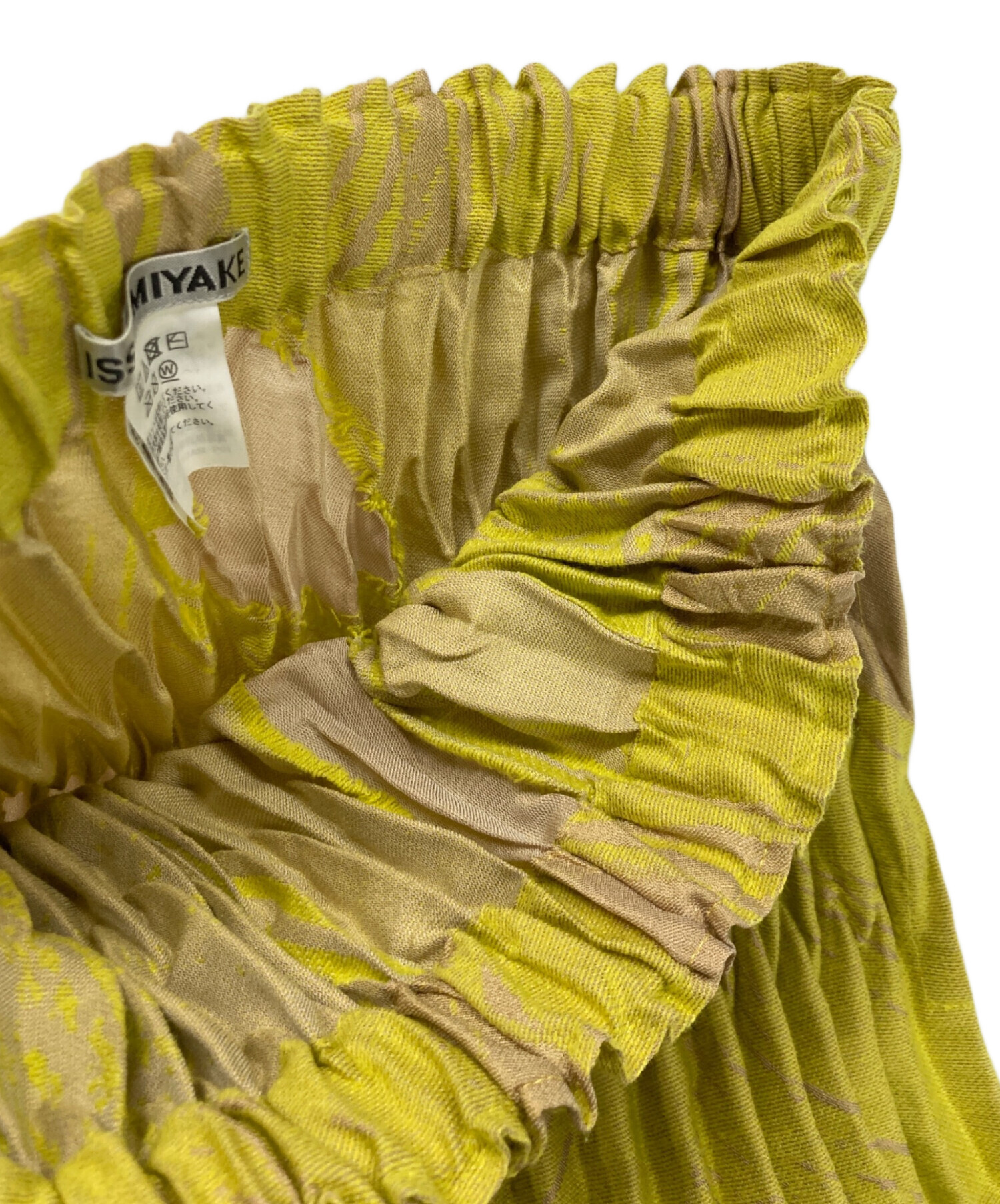 中古・古着通販】ISSEY MIYAKE (イッセイミヤケ) 変形プリーツスカート