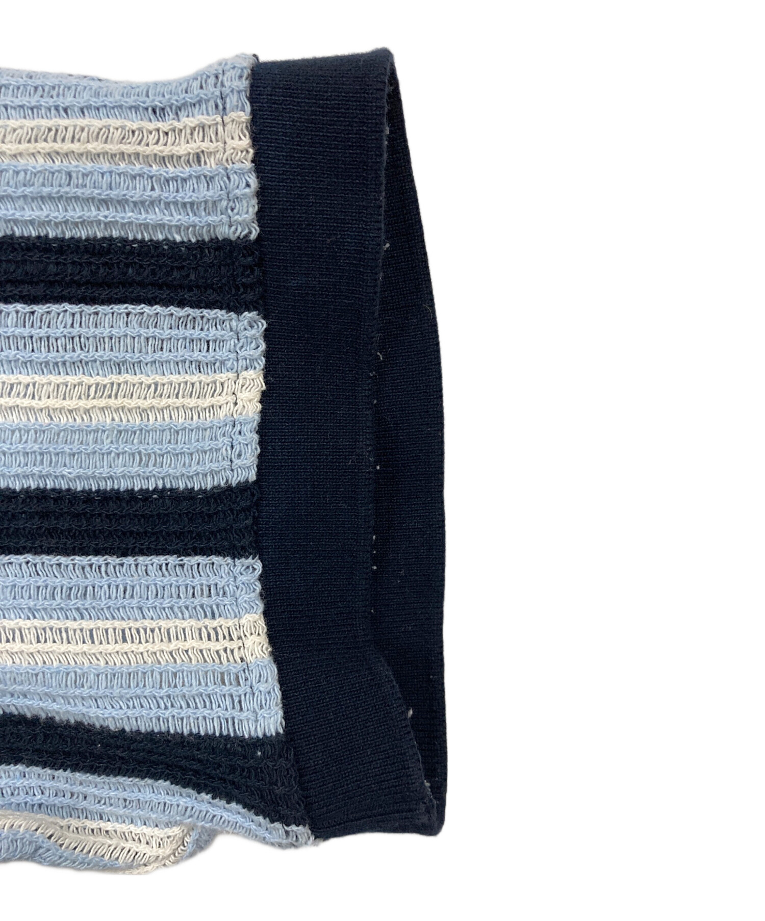 中古・古着通販】SUPREME (シュプリーム) Open Knit Stripe Zip Polo 