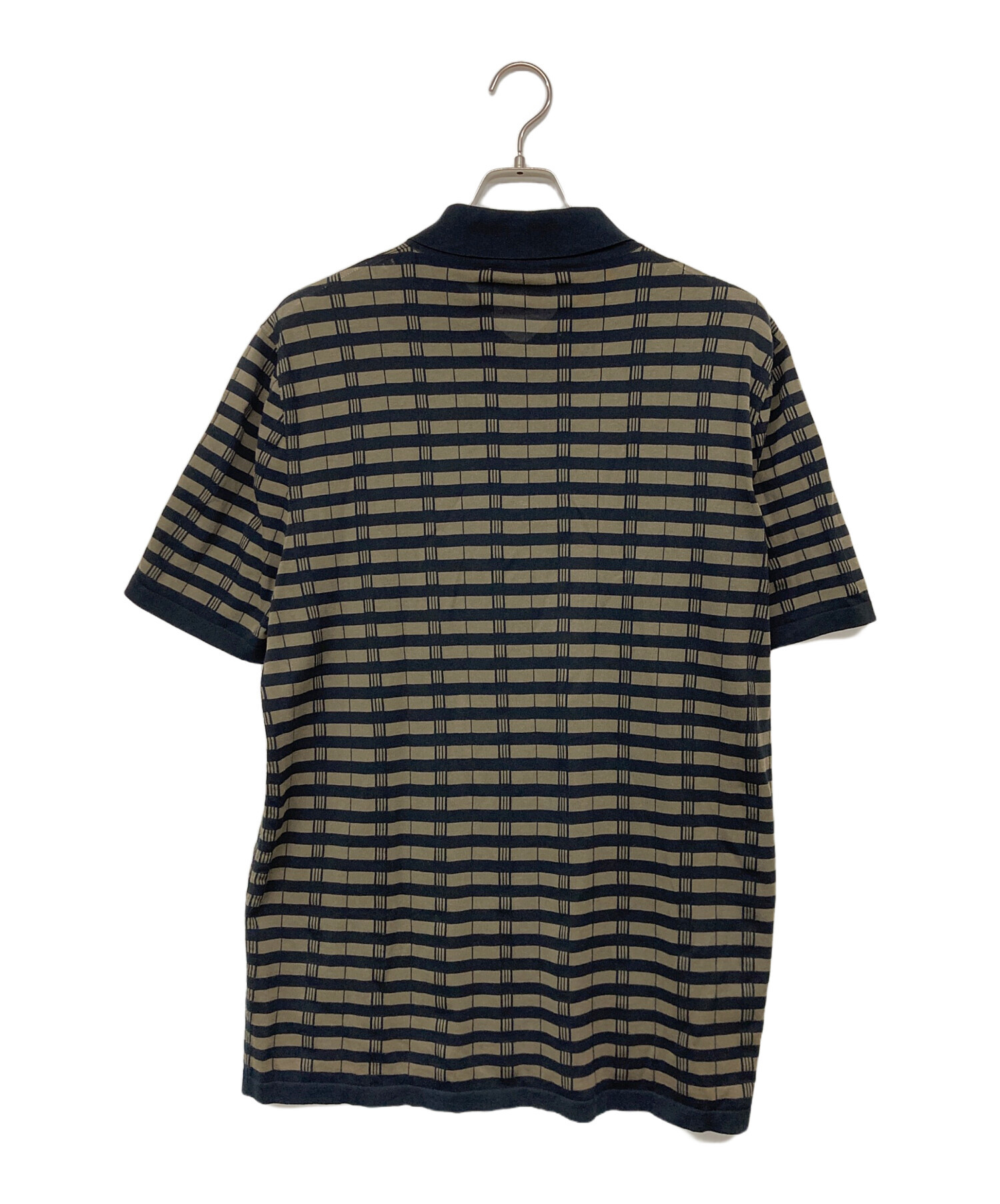 中古・古着通販】HERMES (エルメス) 半袖ポロシャツ ブラック サイズ 