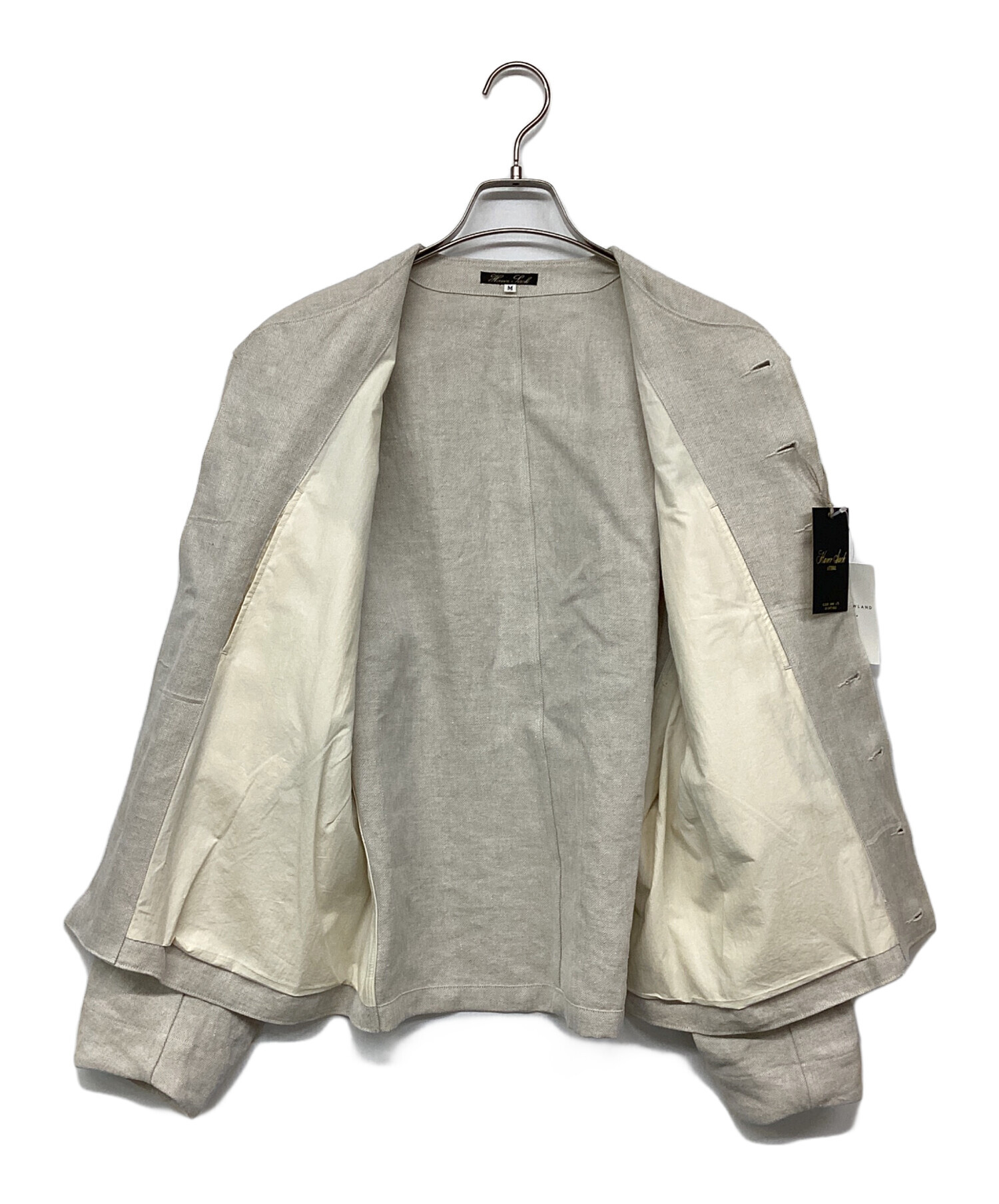 中古・古着通販】HAVERSACK (ハバーサック) リネンヘリンボーンノー 