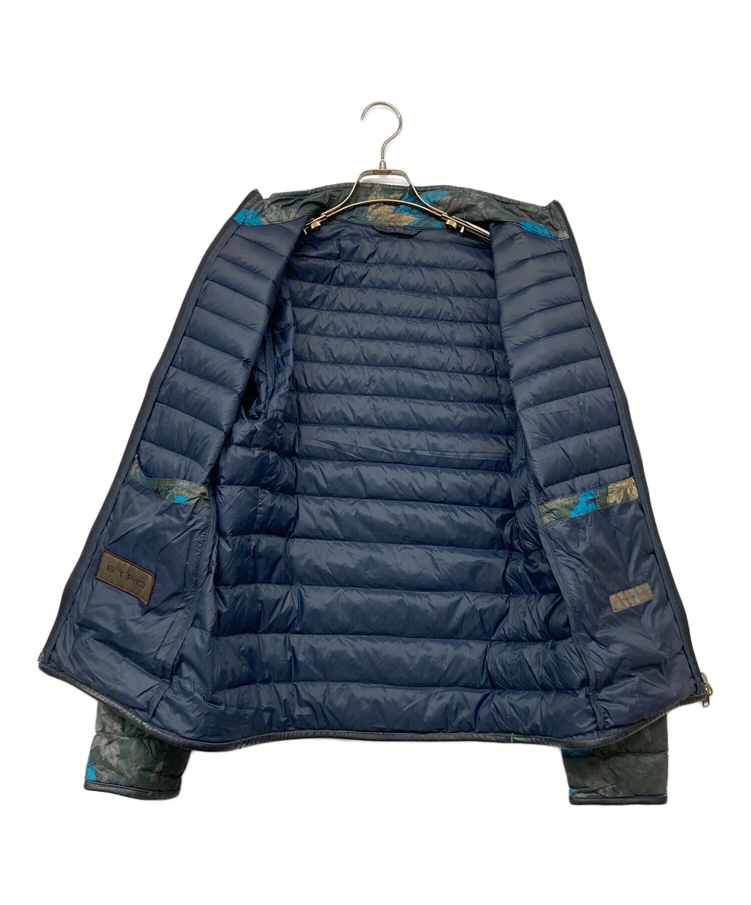 中古・古着通販】ETRO (エトロ) ダウンジャケット グリーン サイズ:S