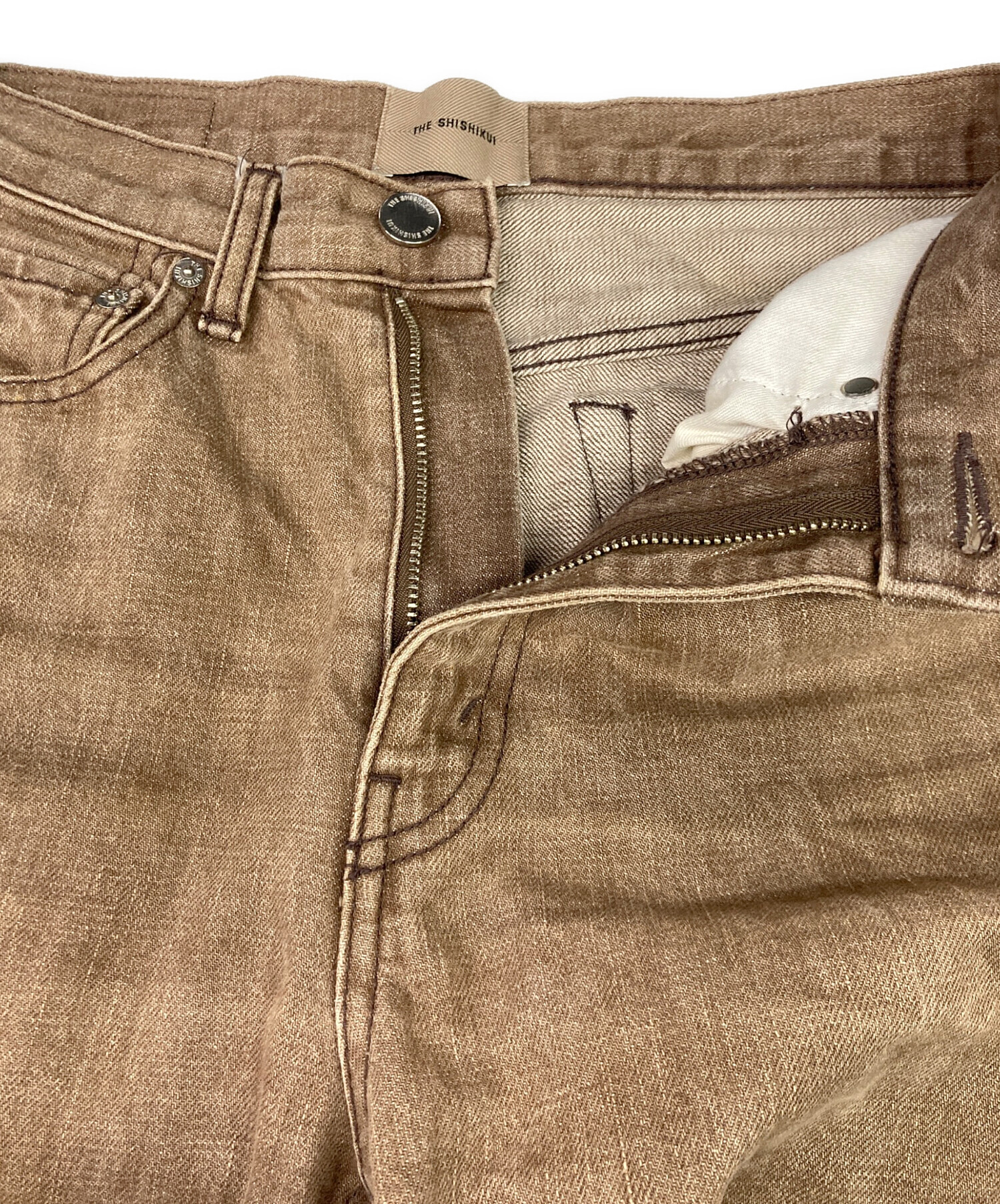 THE SHISHIKUI シシクイ デニム ブラウン24