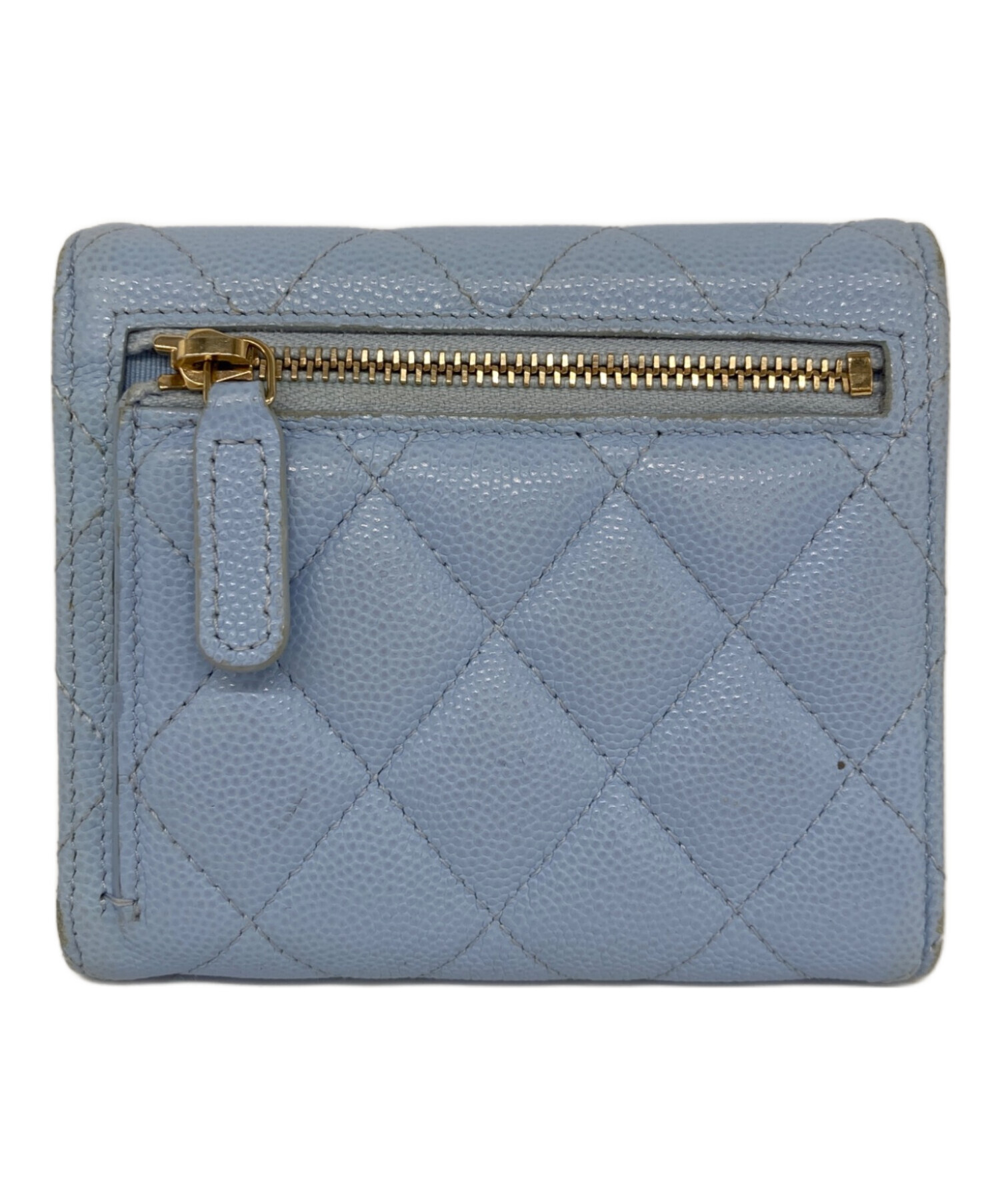 中古・古着通販】CHANEL (シャネル) マトラッセコンパクトウォレット