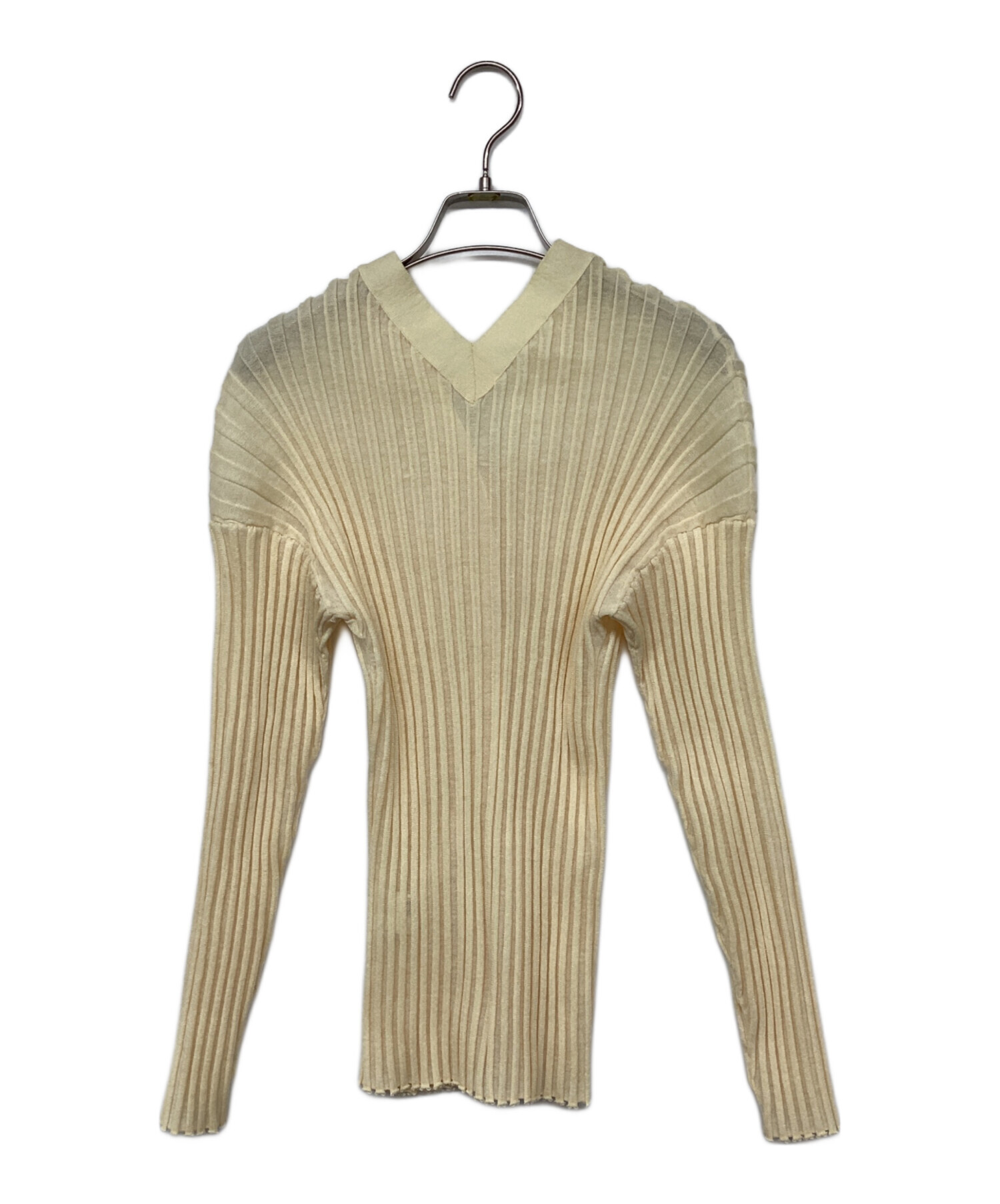 中古・古着通販】IIROT (イロット) Dry Rib Knit Cardigan/ドライ