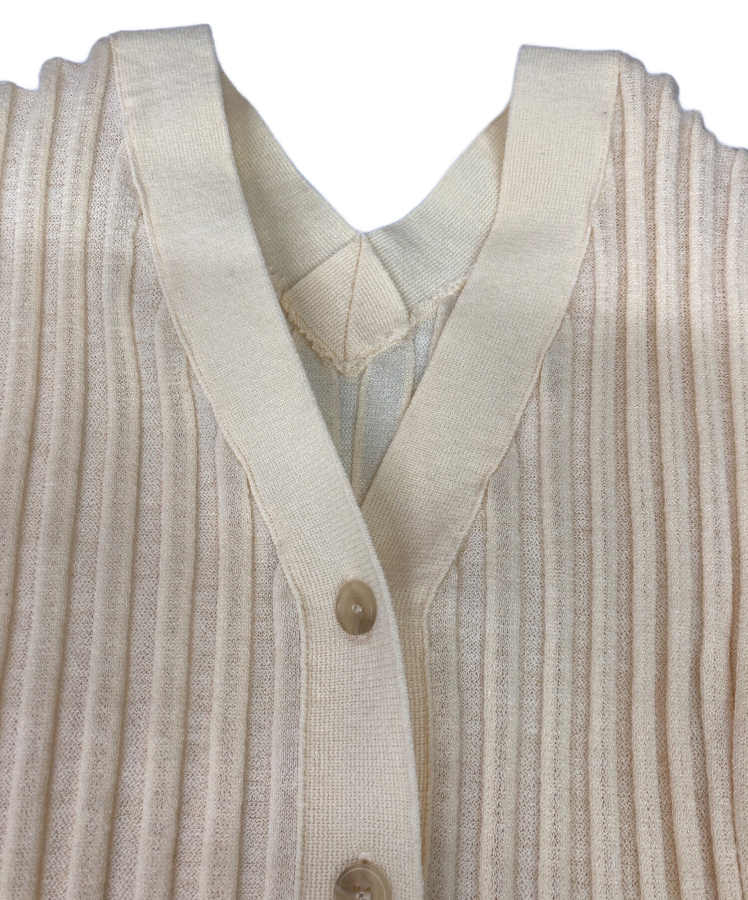 中古・古着通販】IIROT (イロット) Dry Rib Knit Cardigan/ドライ