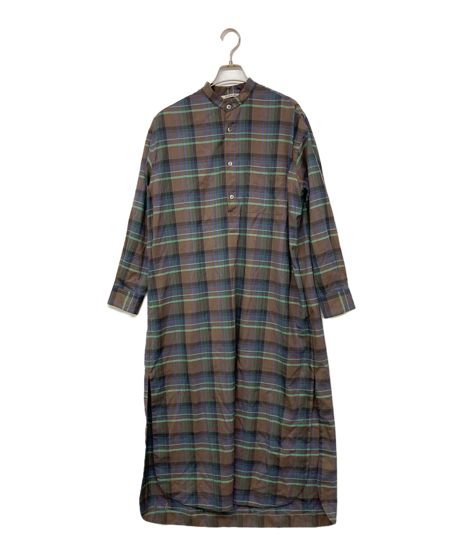 中古・古着通販】AURALEE (オーラリー) SUPER LIGHT WOOL CHECK ONE