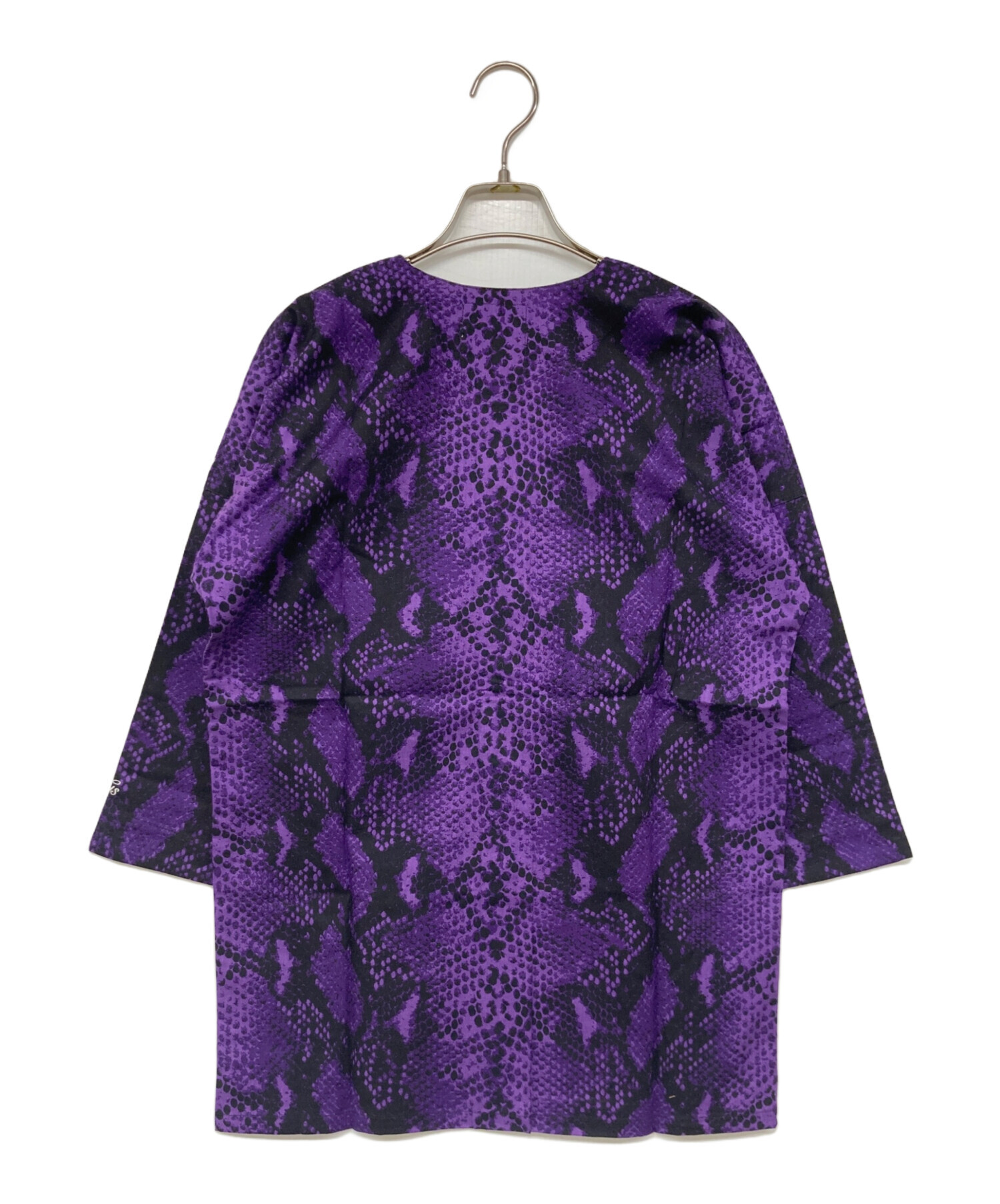 GOD SELECTION XXX (ゴッドセレクショントリプルエックス) YOIYOI GION 総柄シャツ パープル サイズ:M 未使用品