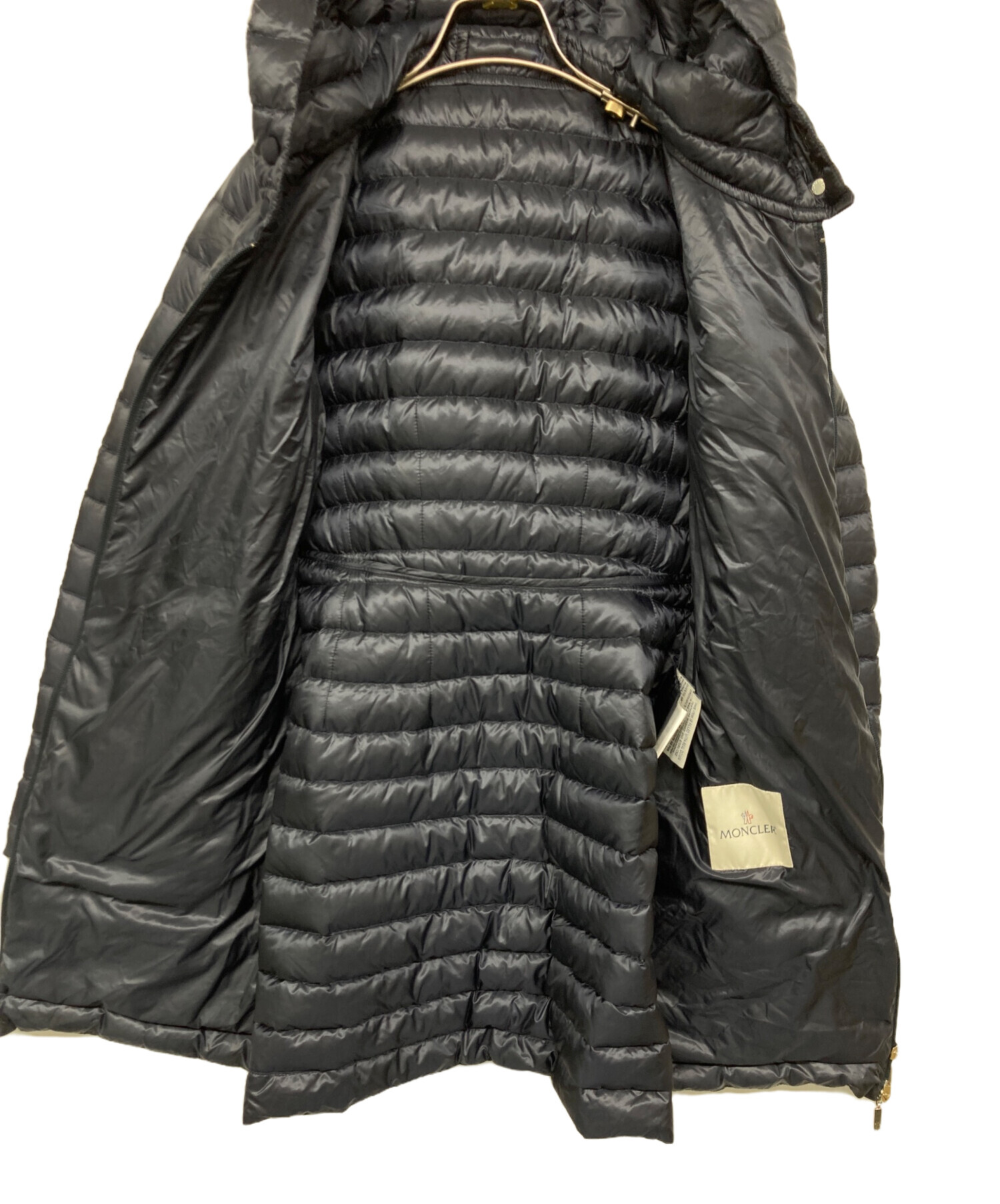 新品付属品完備モンクレールMONCLER BARBEL サイズ00 ネイビー 中古・古着通販】MONCLER (モンクレール) ダウンコート/BARBEL