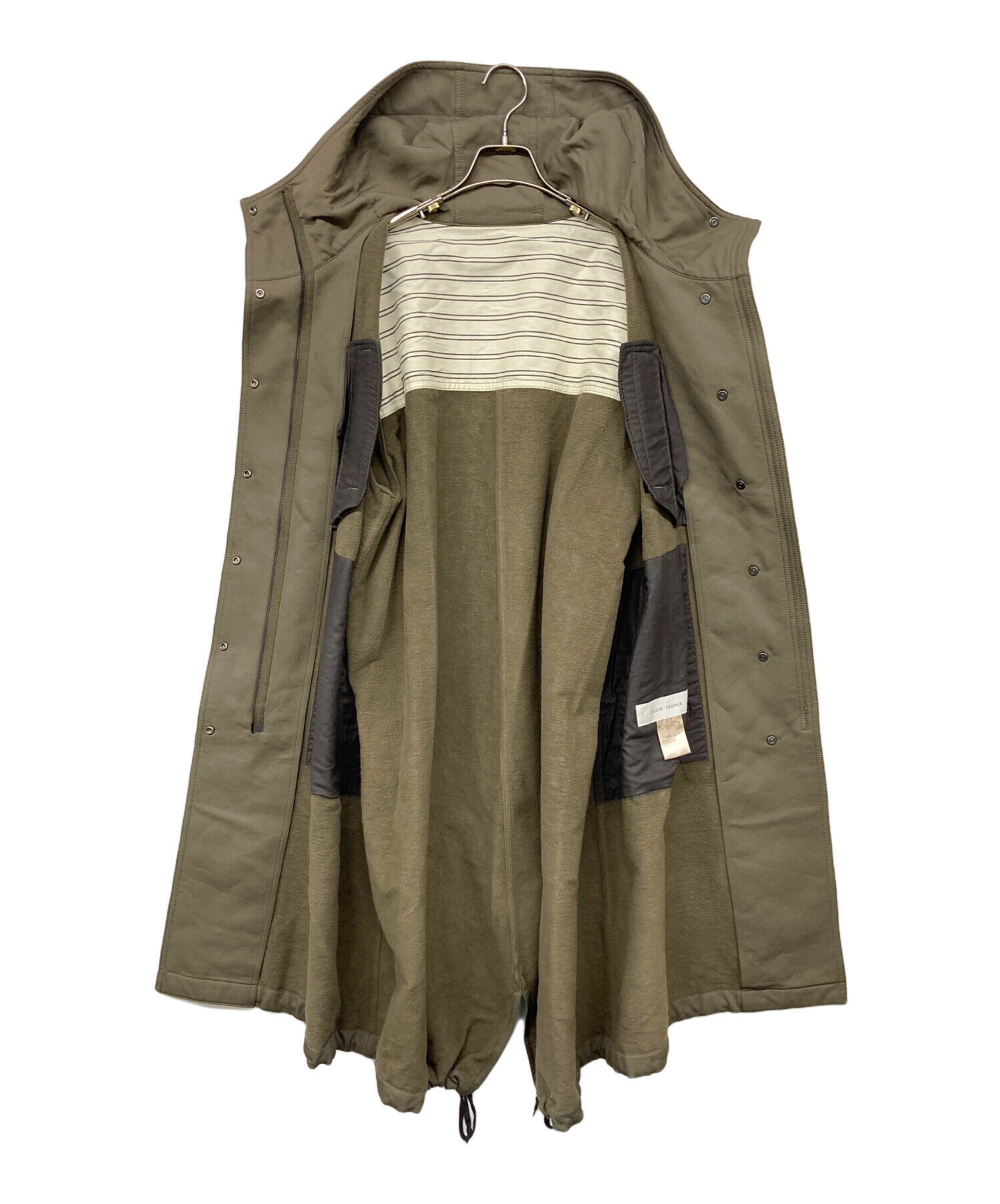 中古・古着通販】PLAIN PEOPLE (プレインピープル) 裏起毛モッズ風