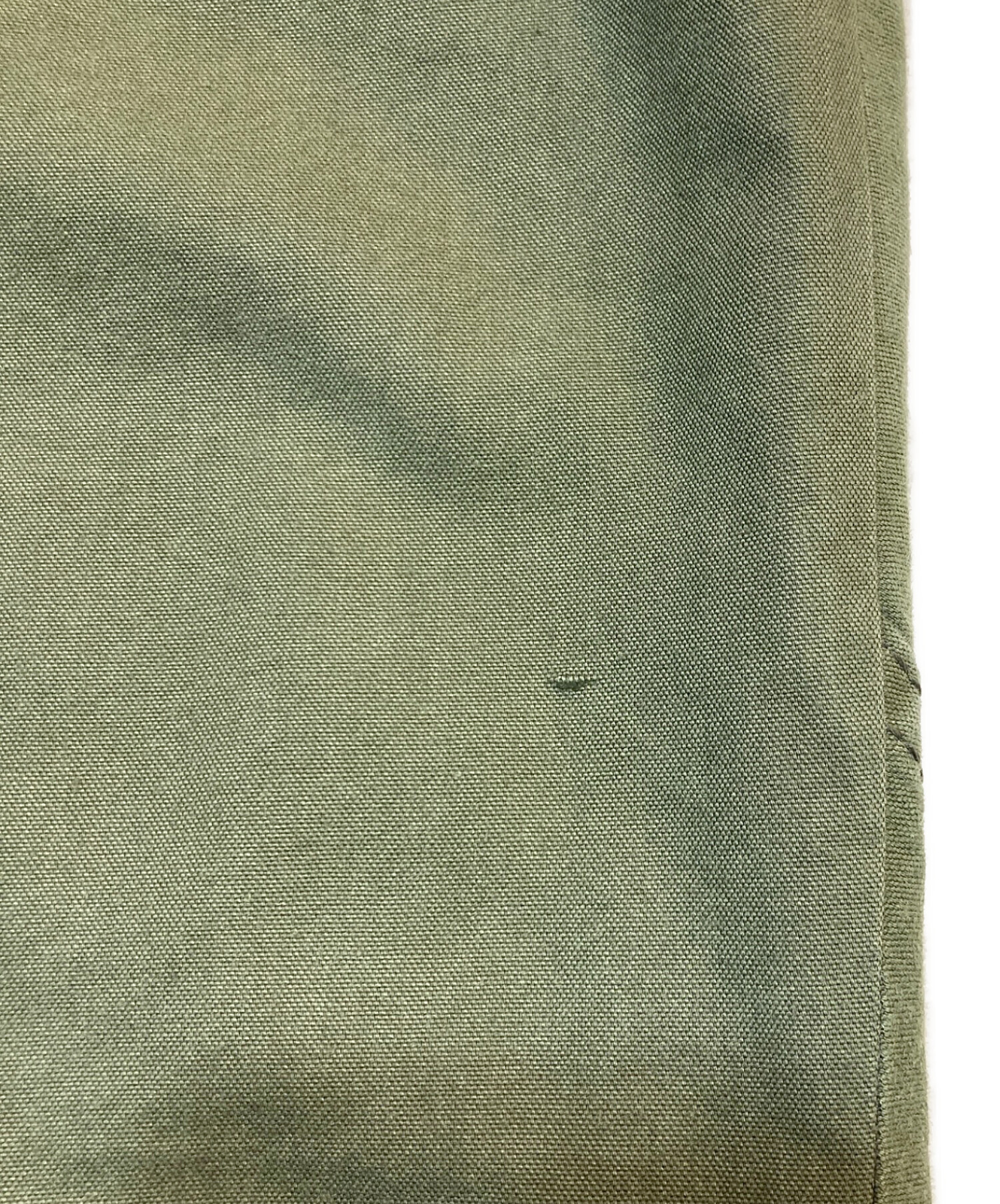 中古・古着通販】NEAT (ニート) テントクロス2タックパンツ カーキ 中古・古着通販】NEAT (ニート) テントクロス2タックパンツ カーキ