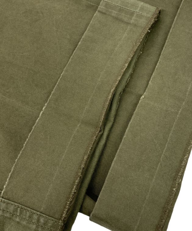 中古・古着通販】NEAT (ニート) テントクロス2タックパンツ カーキ